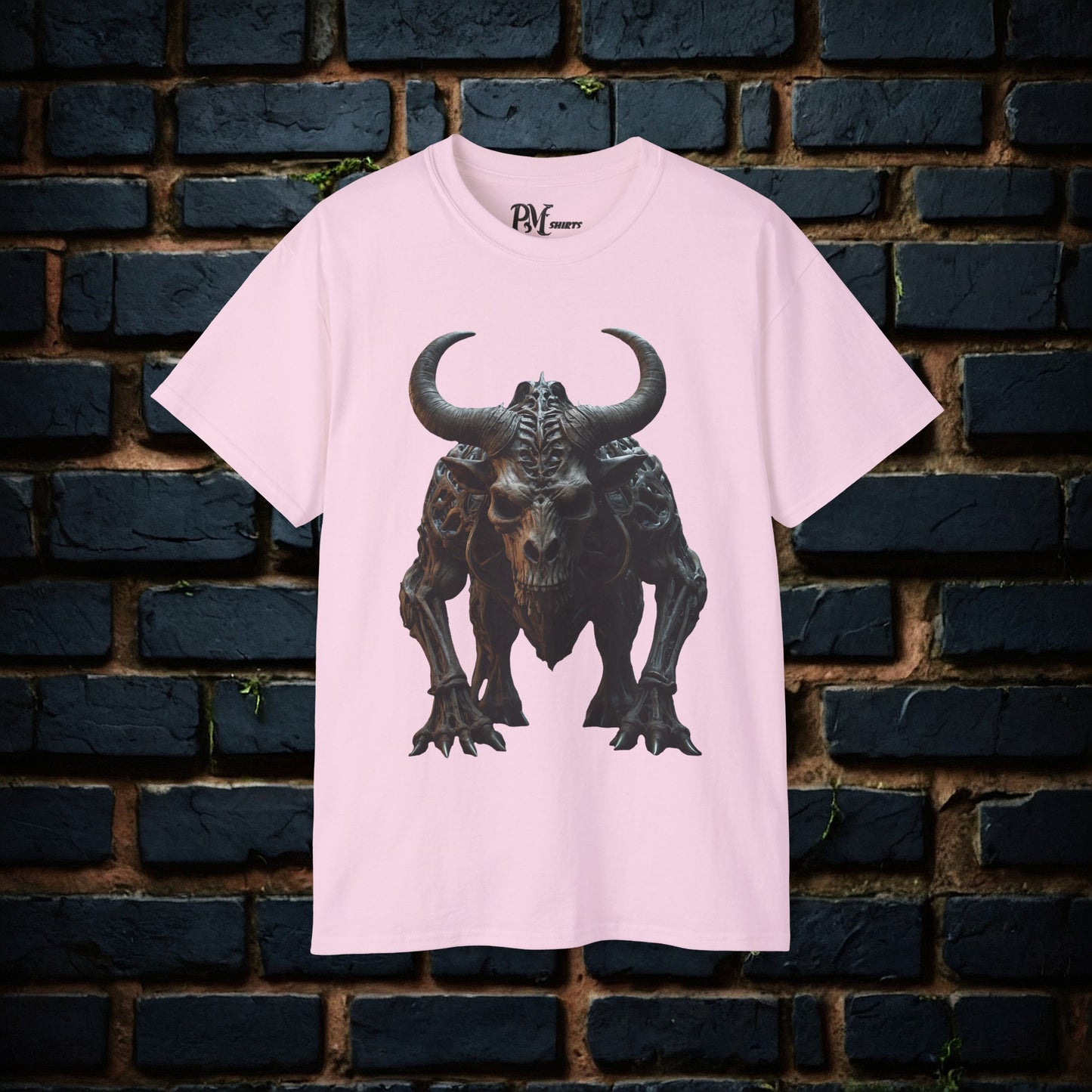Bone Minotaur Stance Tee (Gildan 2000)