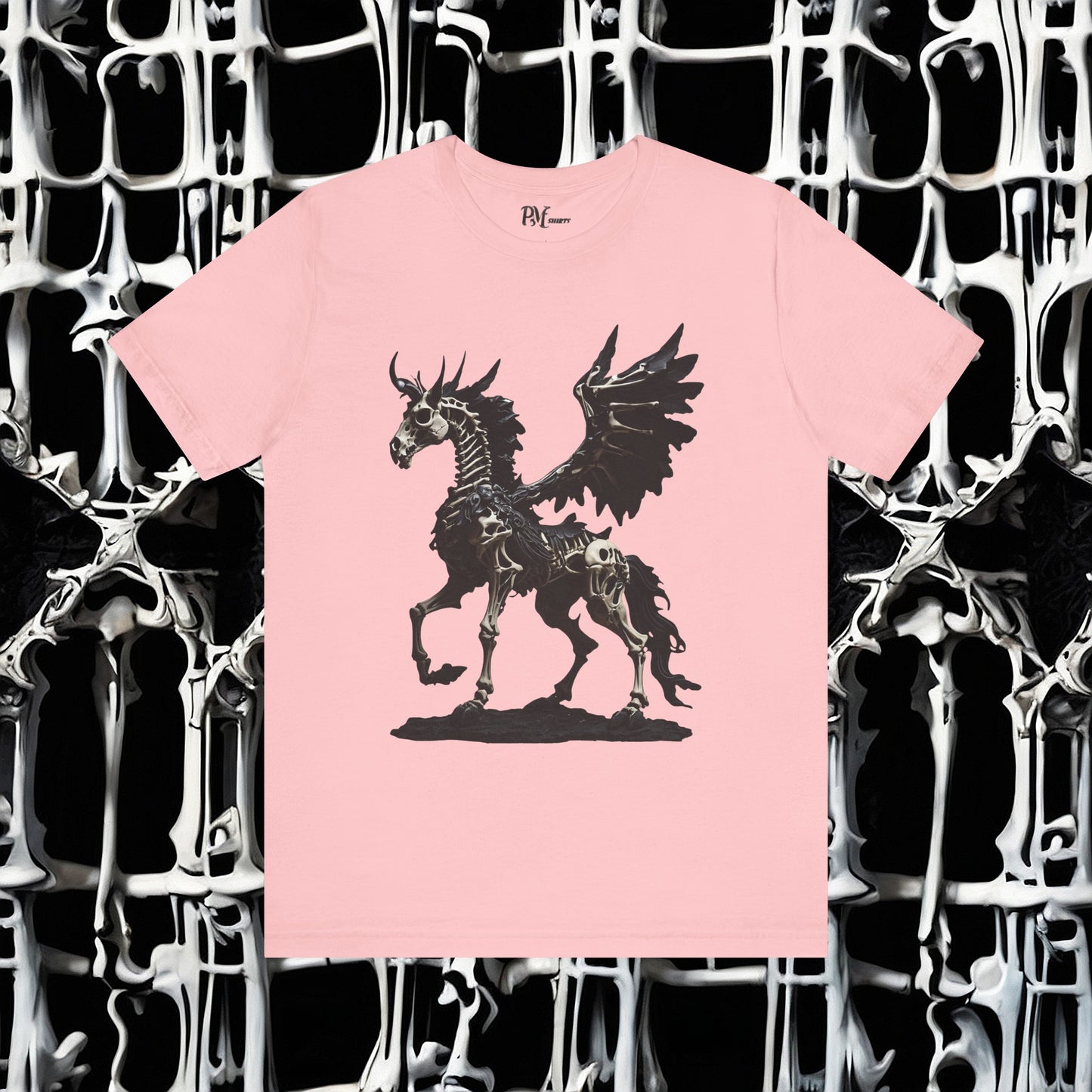 Bone Pegasus Tee (Bella Canvas 3001)