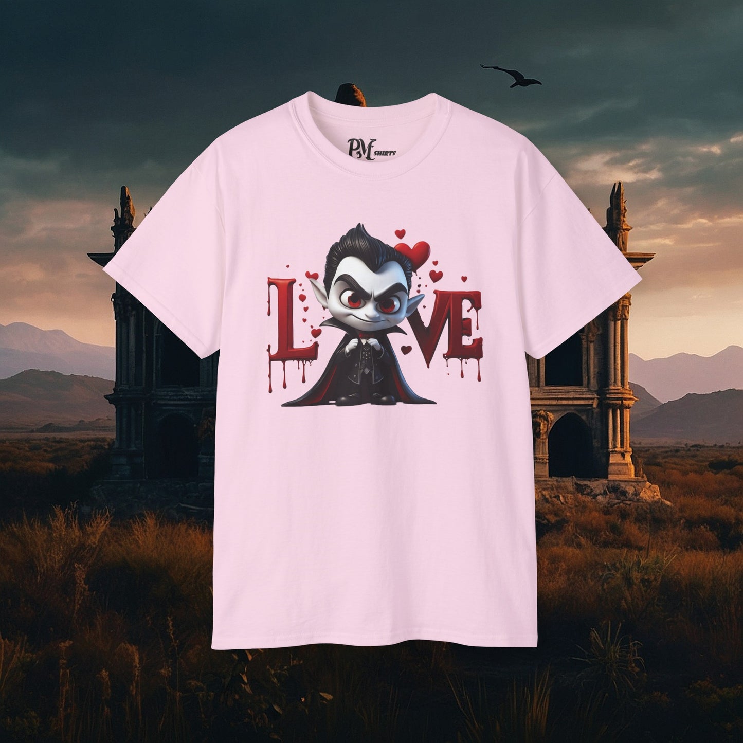 Vampire Bleeding Love Tee (Gildan 2000)