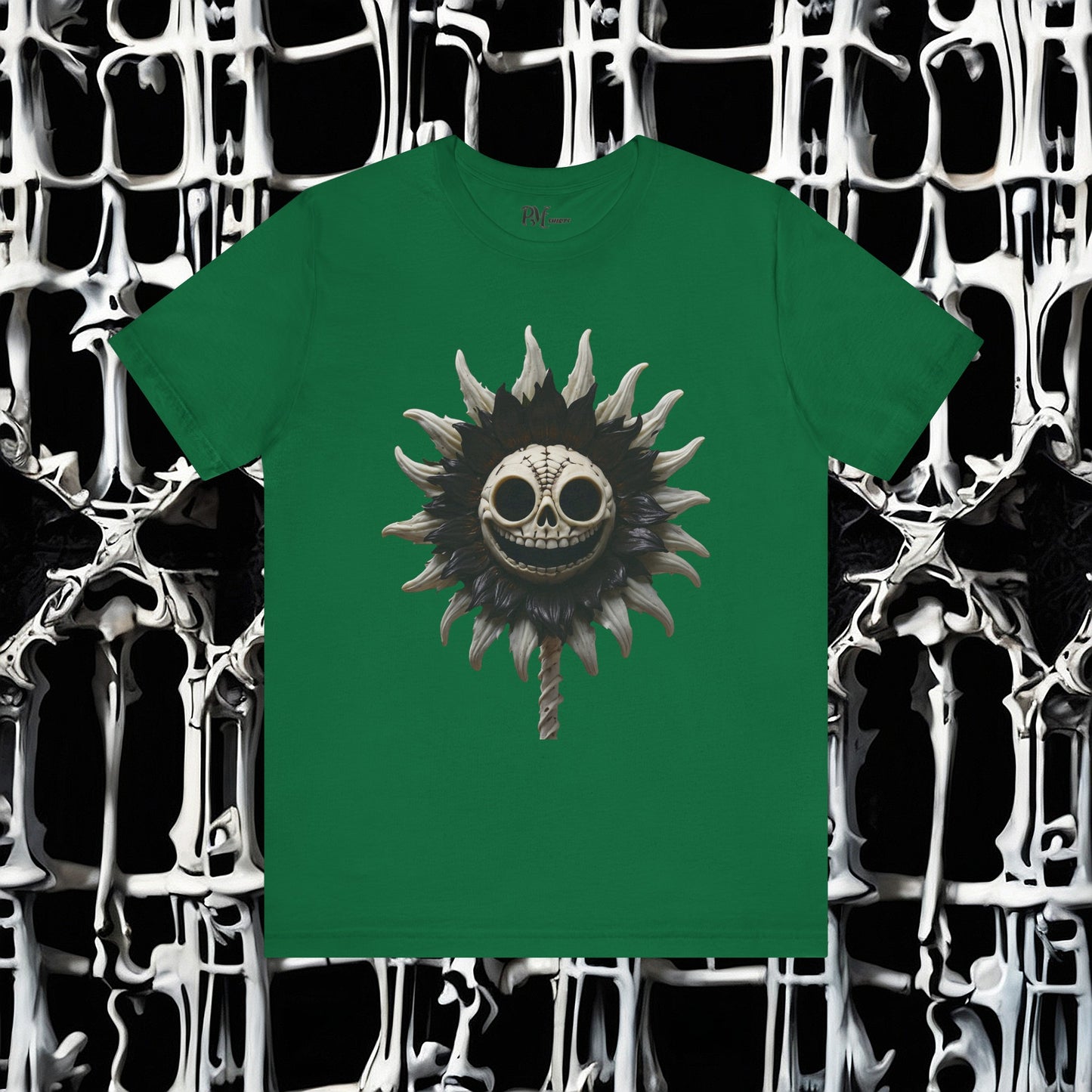 Bone Sunflower Tee (Bella Canvas 3001)