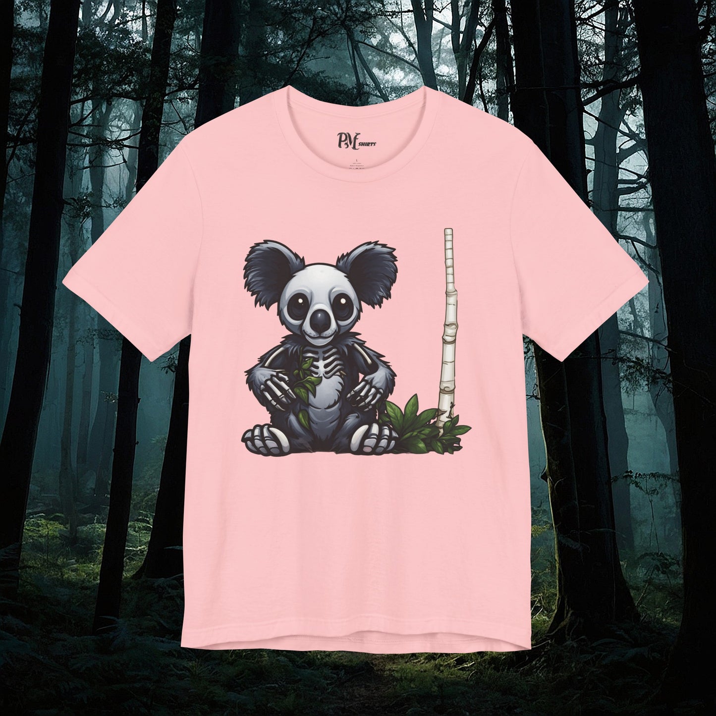Bone Koala Bear Tee (Bella Canvas 3001)