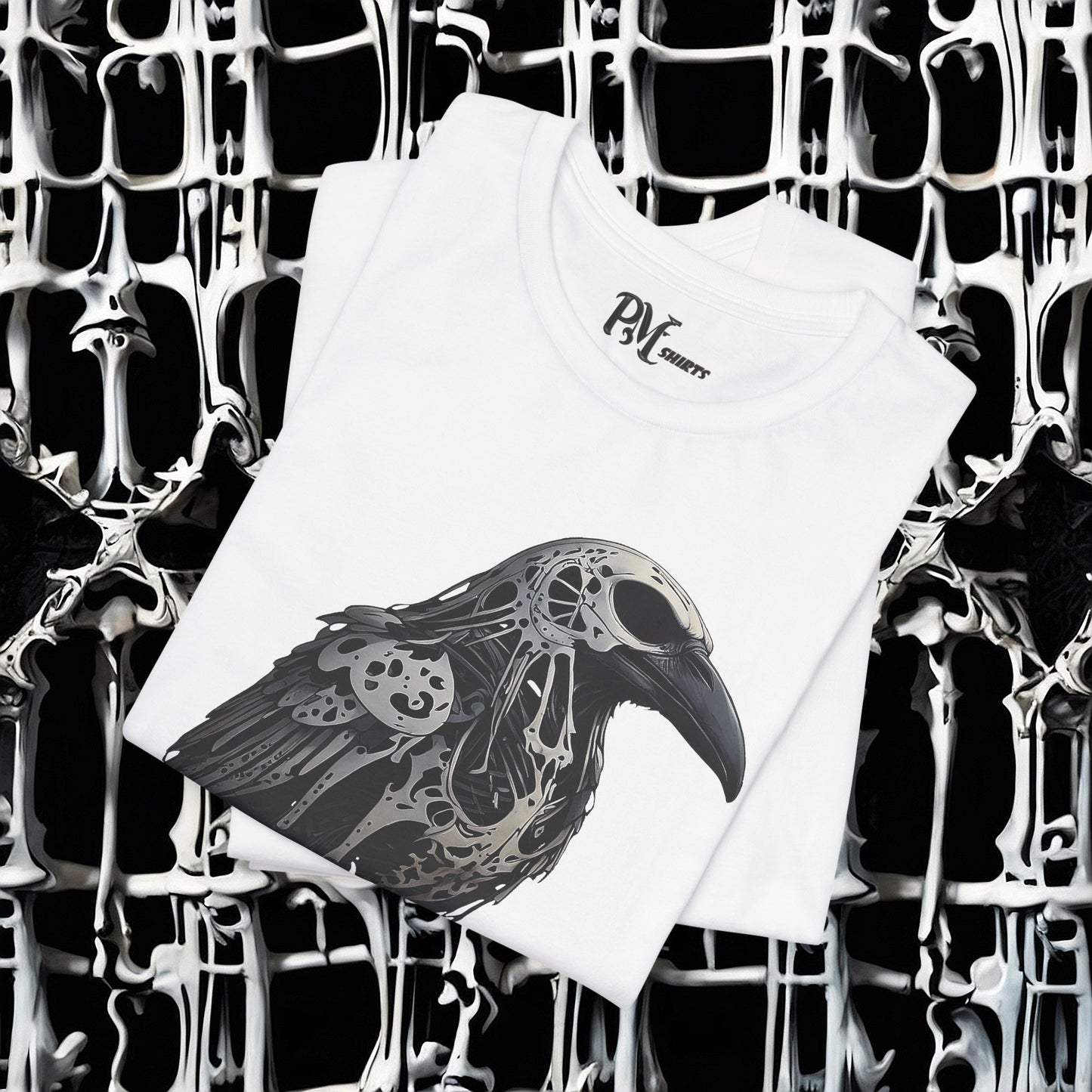 Bone Crow Tee (Bella Canvas 3001)