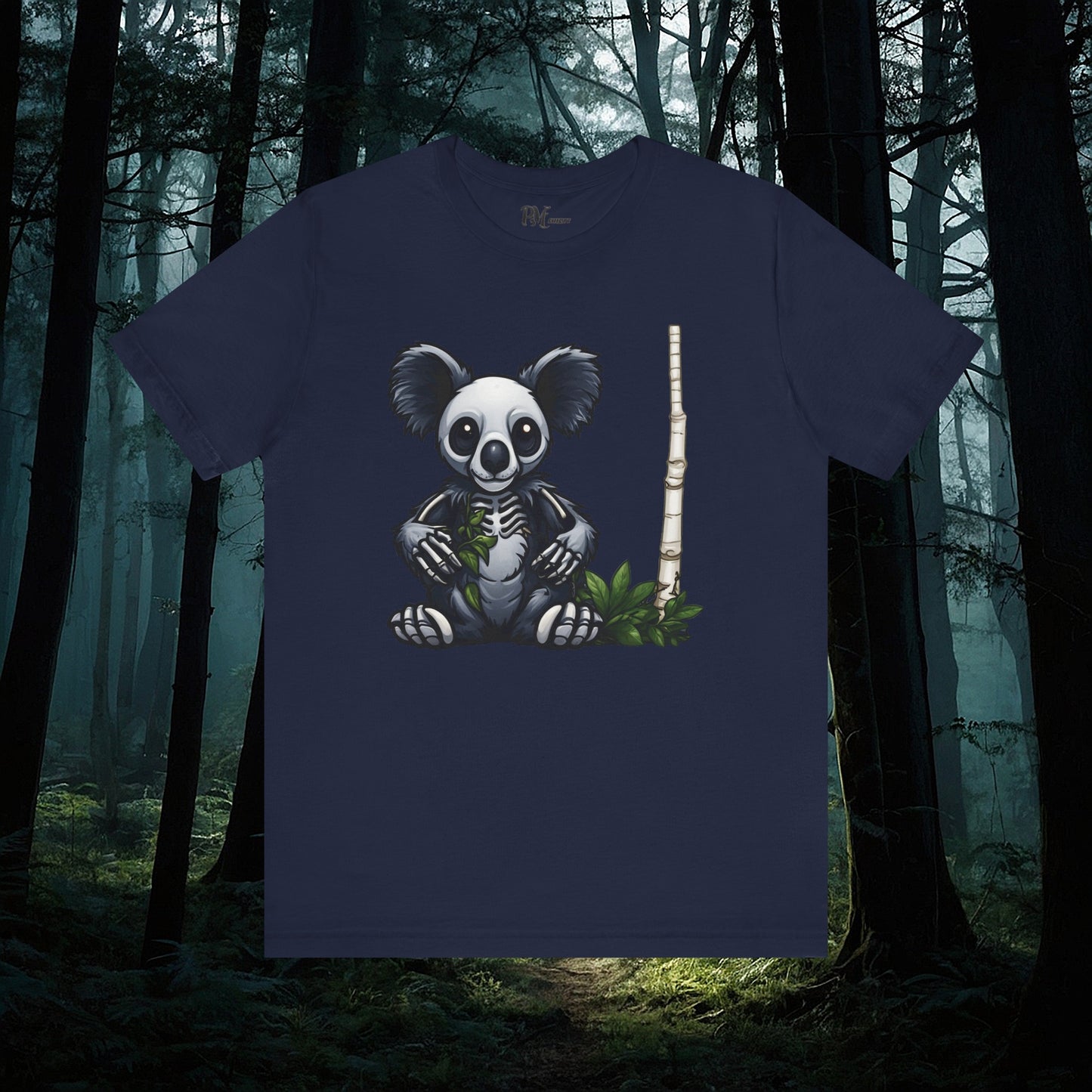 Bone Koala Bear Tee (Bella Canvas 3001)