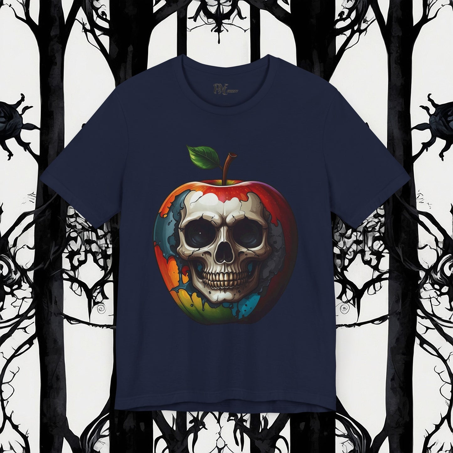 Skull Apple Tee (Bella Canvas 3001)