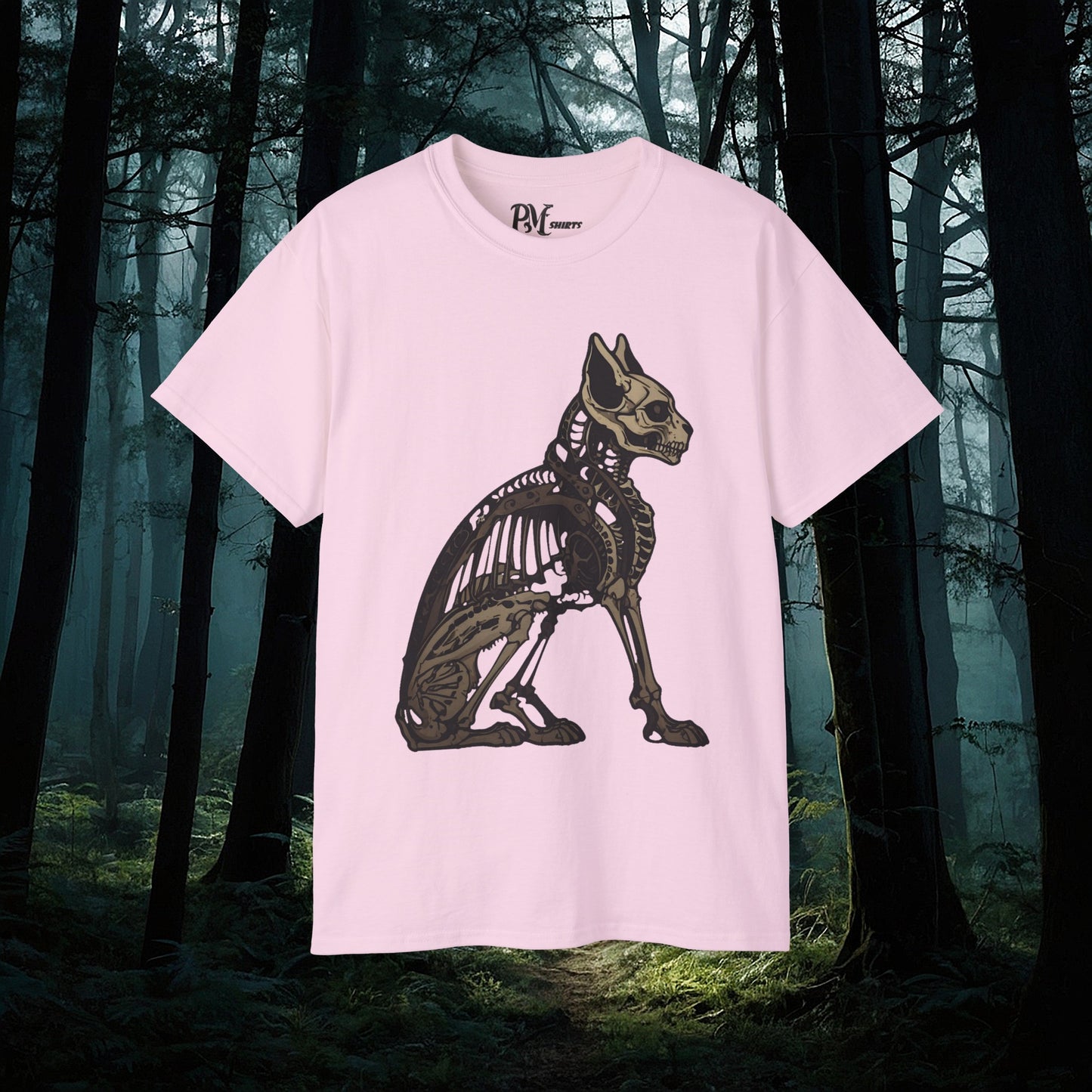 Bone Cat Tee (Gildan 2000)