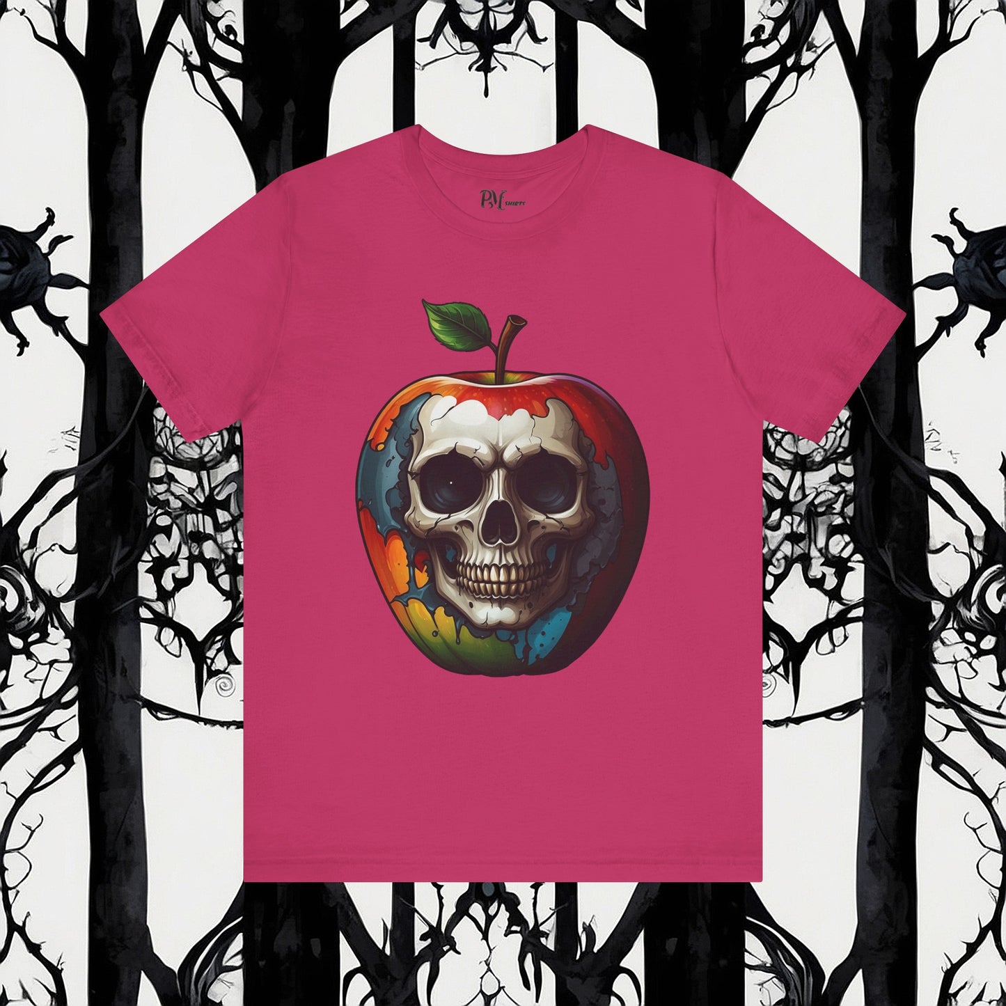 Skull Apple Tee (Bella Canvas 3001)