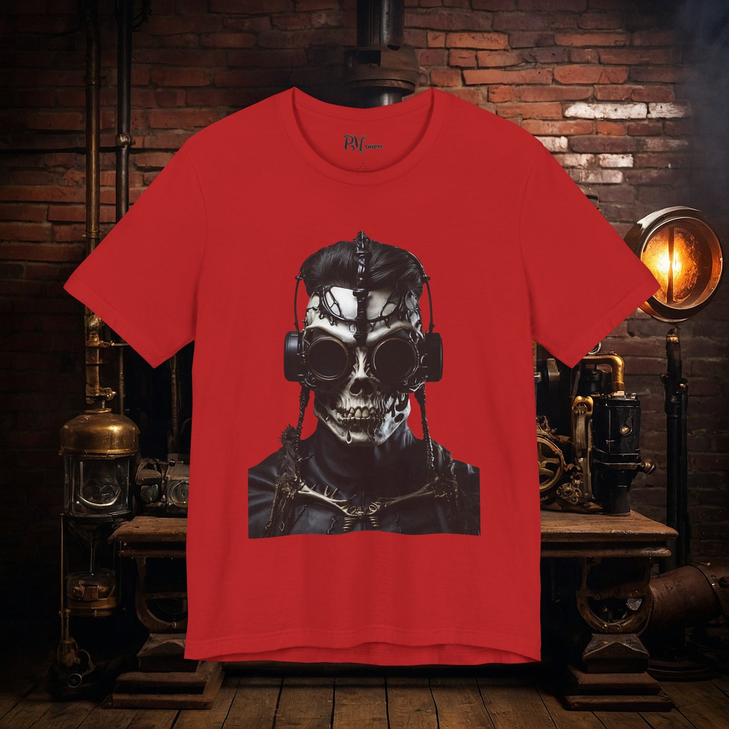 Steam Punk Skull Tee (Bella Canvas 3001)