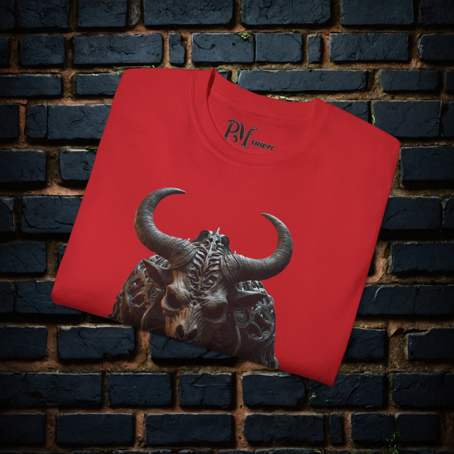 Bone Minotaur Stance Tee (Gildan 2000)