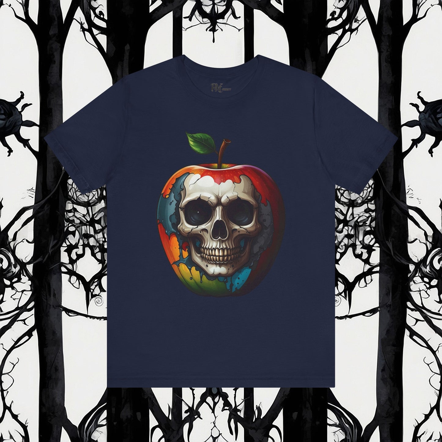 Skull Apple Tee (Bella Canvas 3001)