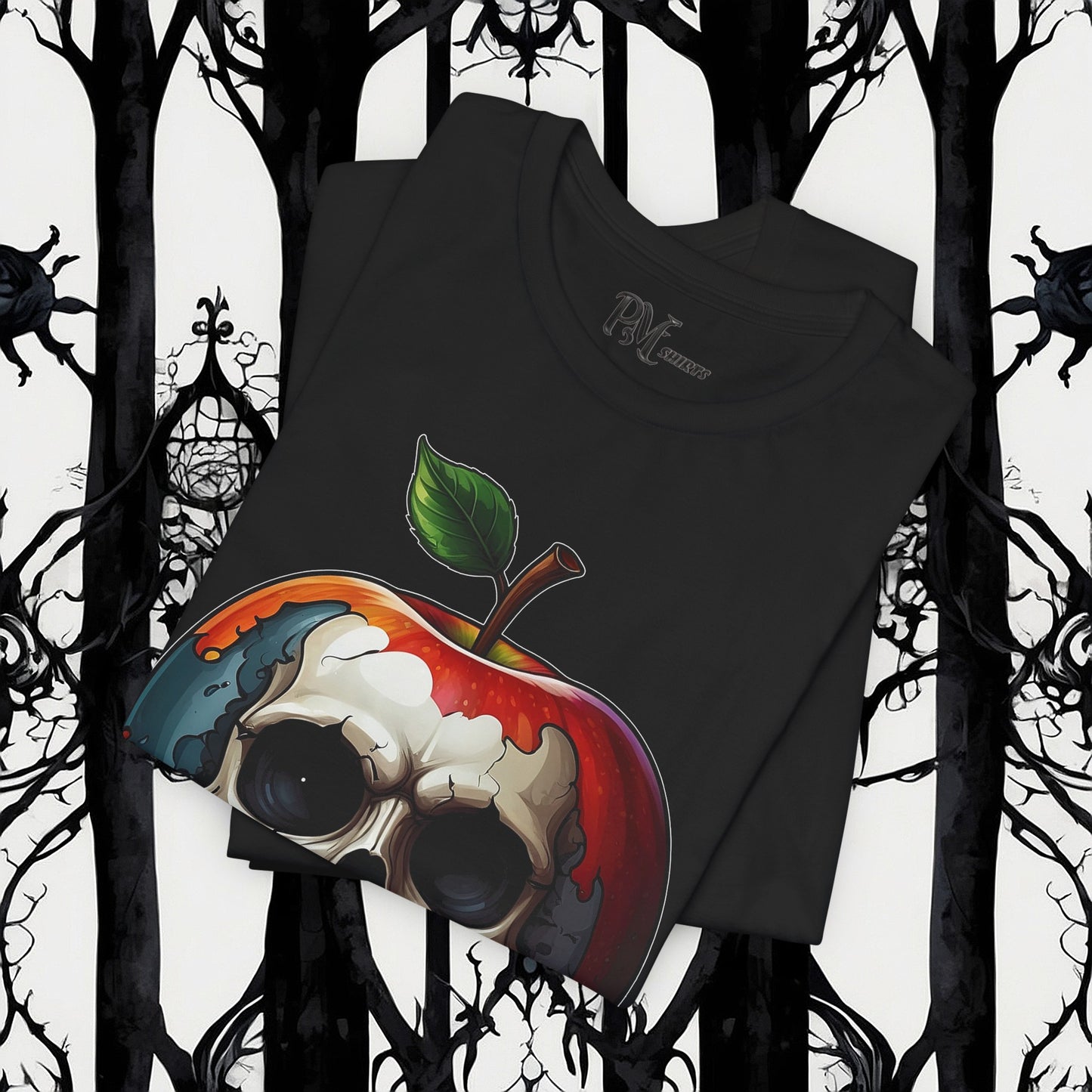Skull Apple Tee (Bella Canvas 3001)