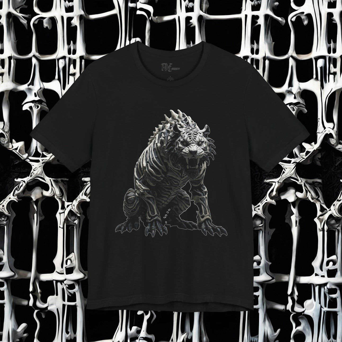 Bone Tiger Tee (Bella Canvas 3001)