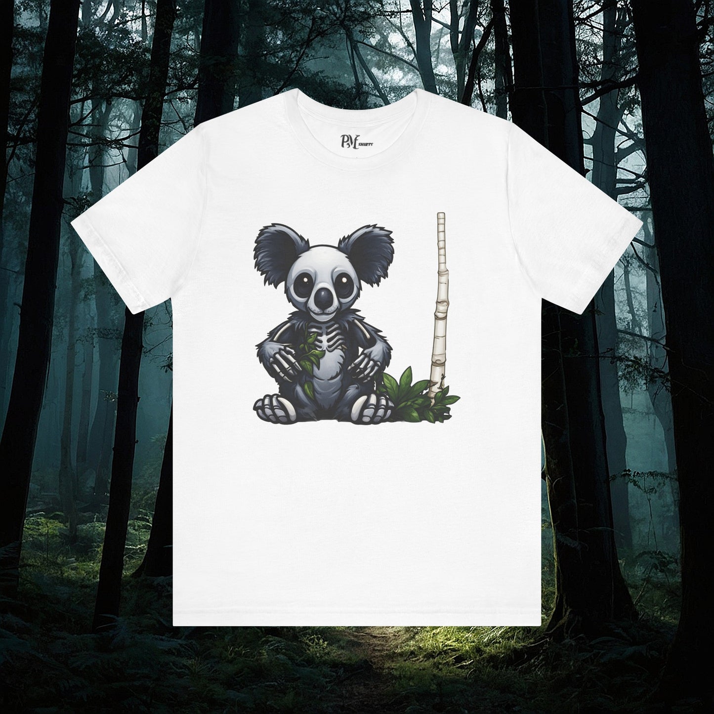 Bone Koala Bear Tee (Bella Canvas 3001)