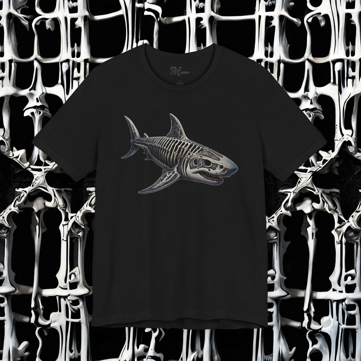 Bone Shark Tee (Bella Canvas 3001)