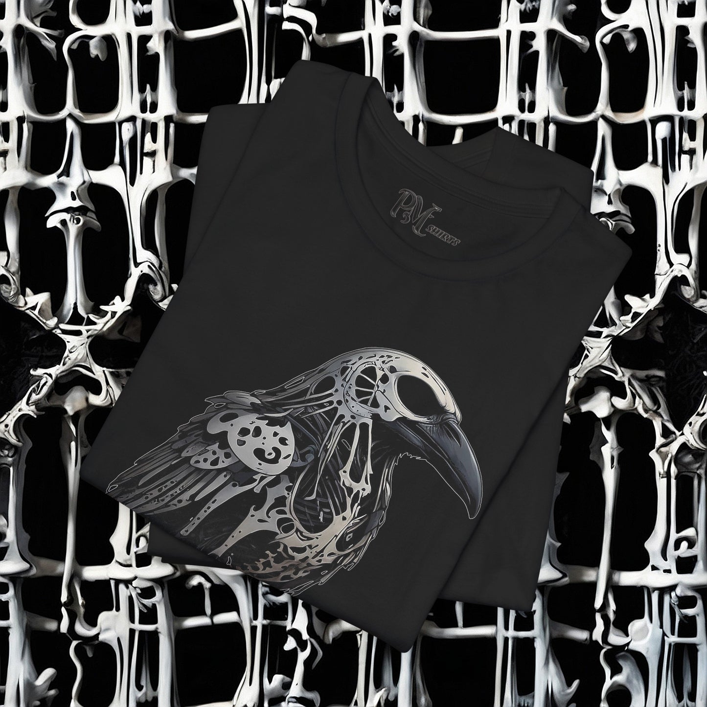 Bone Crow Tee (Bella Canvas 3001)