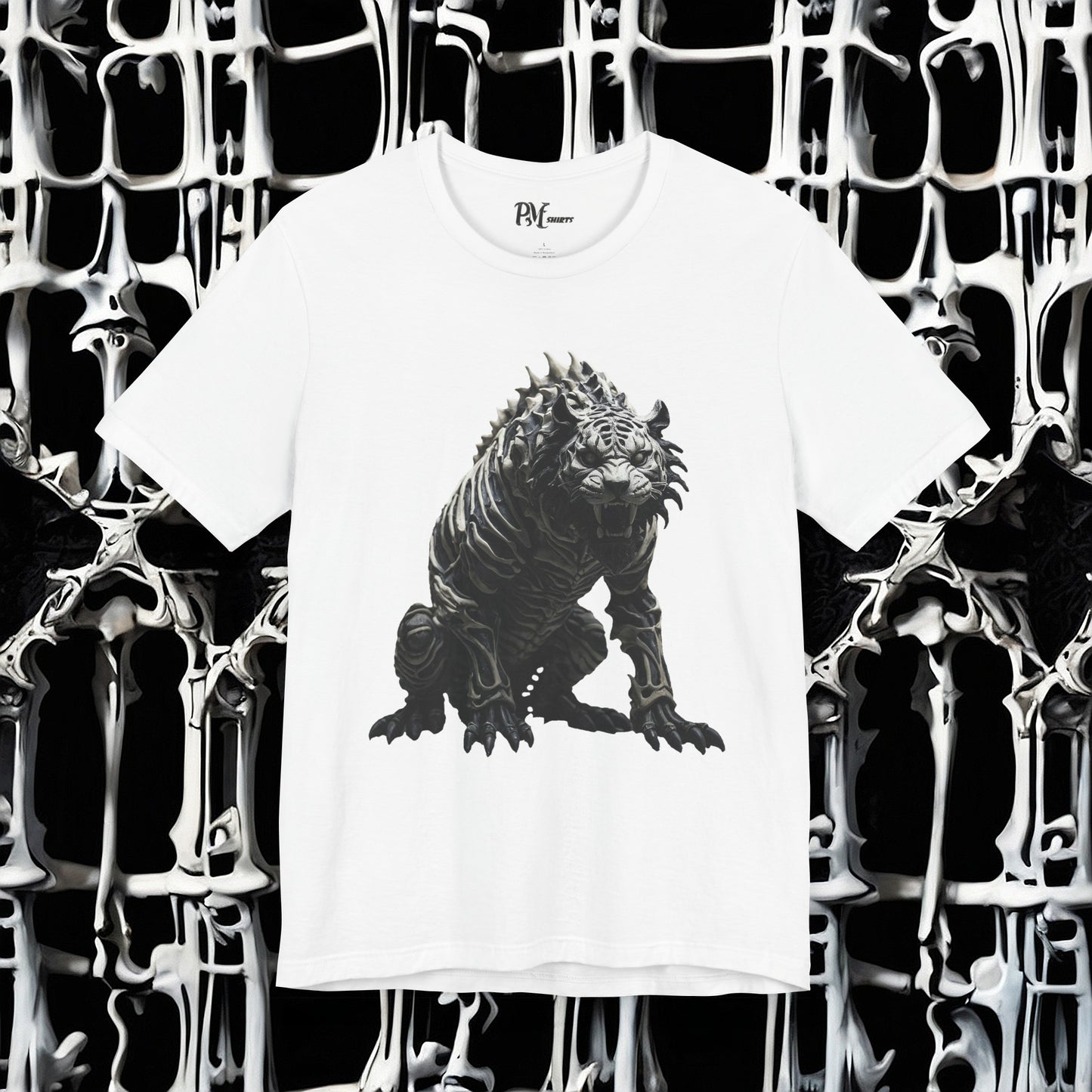 Bone Tiger Tee (Bella Canvas 3001)
