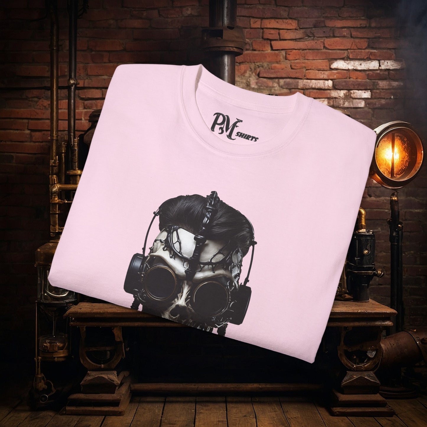 Steam Punk Skull Tee (Gildan 2000)