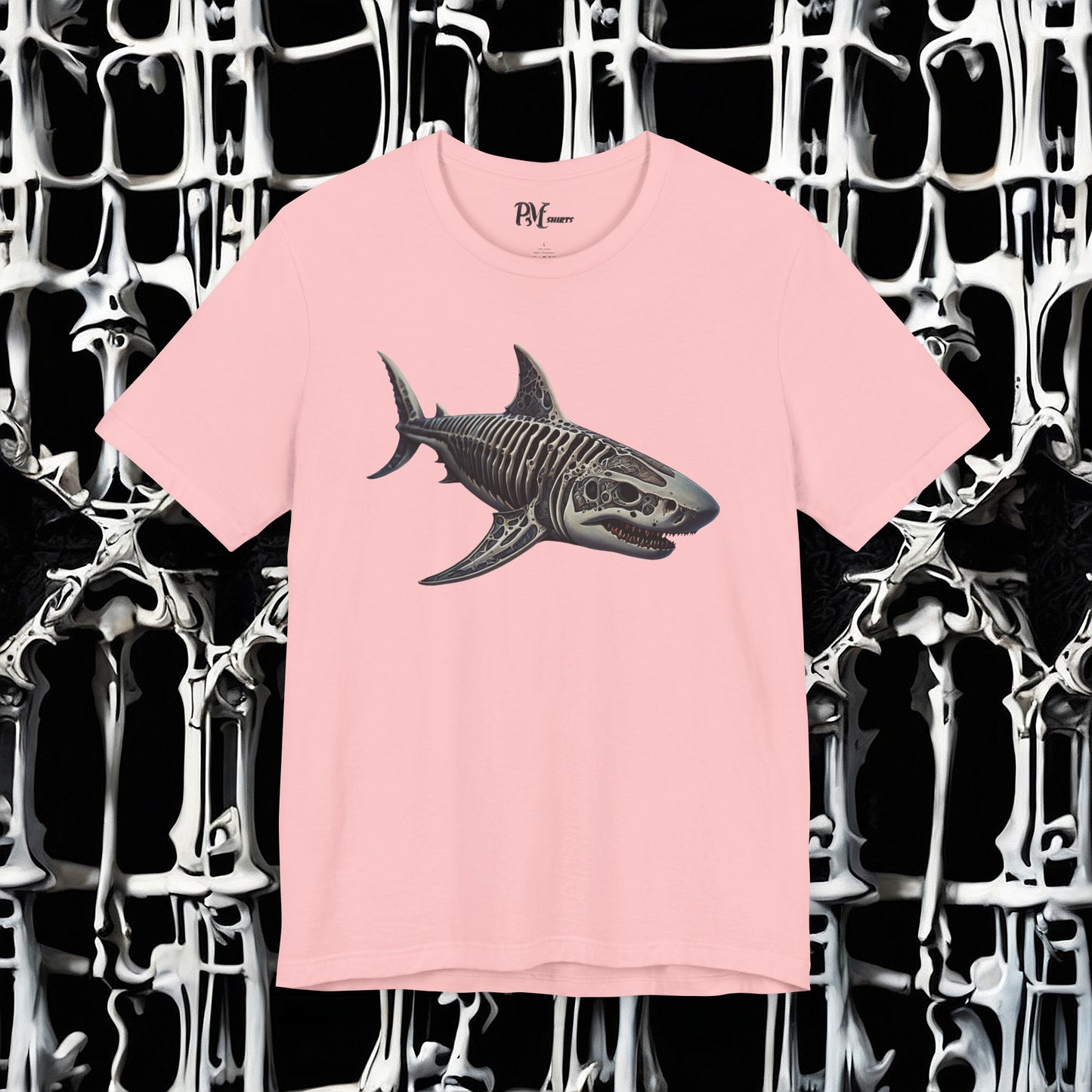 Bone Shark Tee (Bella Canvas 3001)