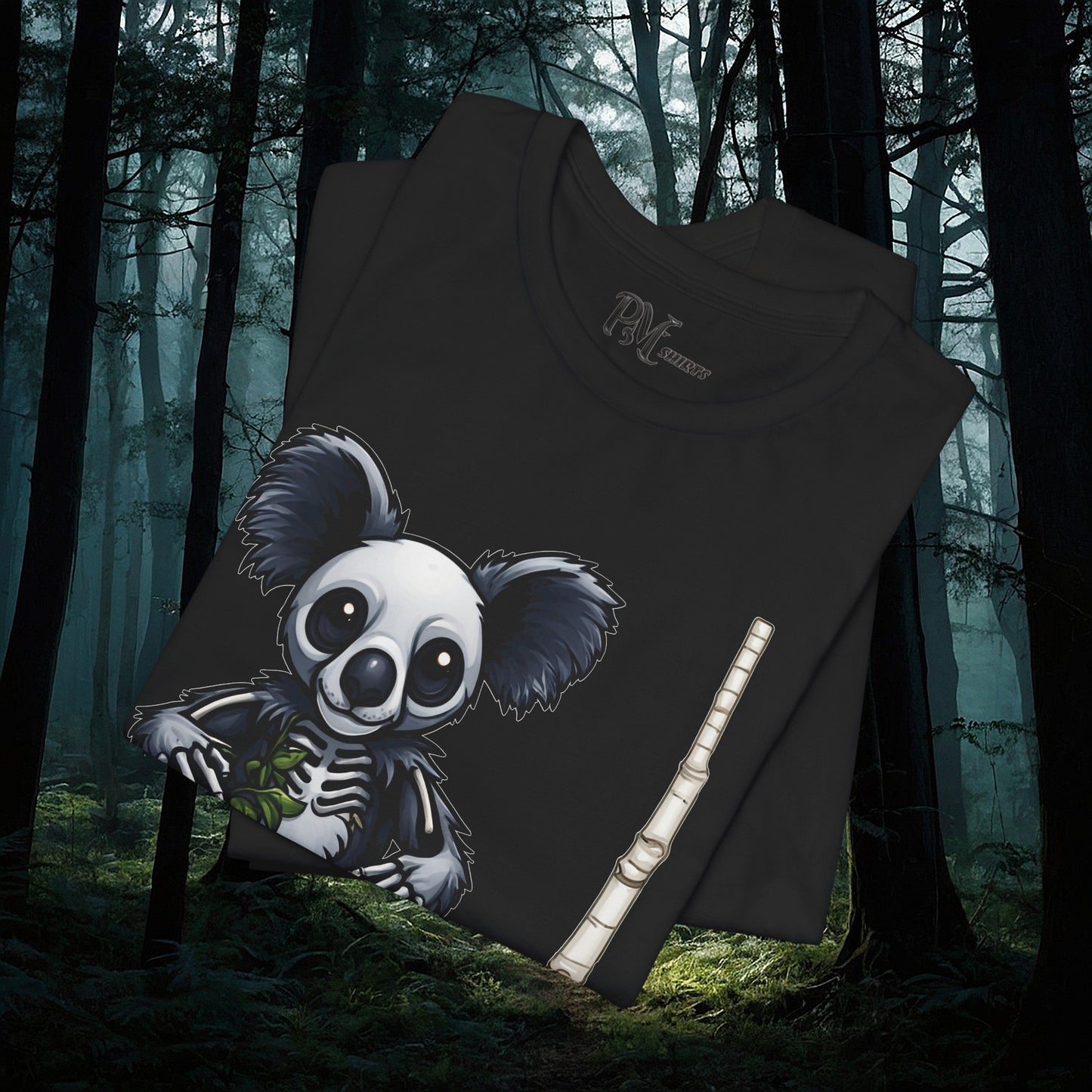 Bone Koala Bear Tee (Bella Canvas 3001)