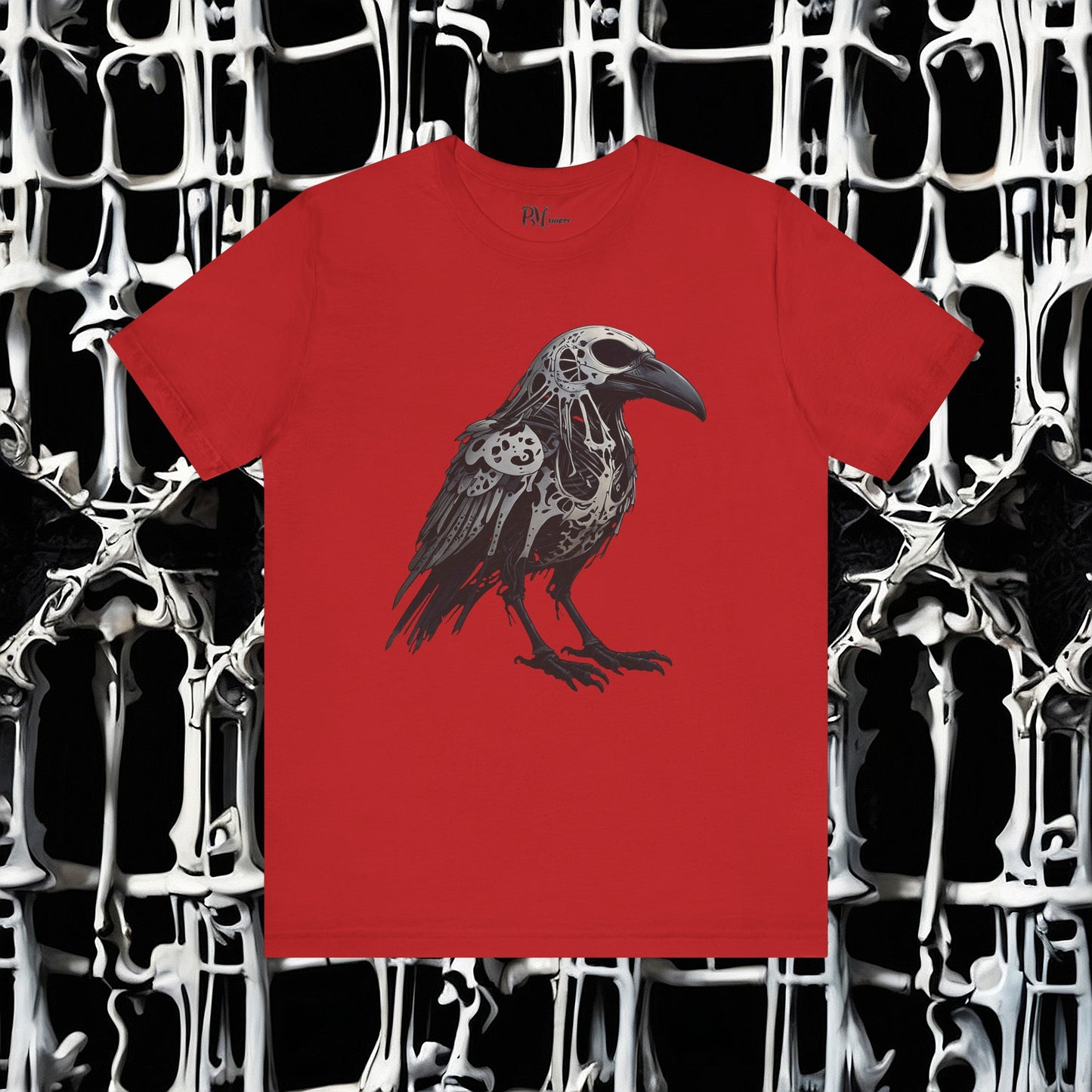 Bone Crow Tee (Bella Canvas 3001)