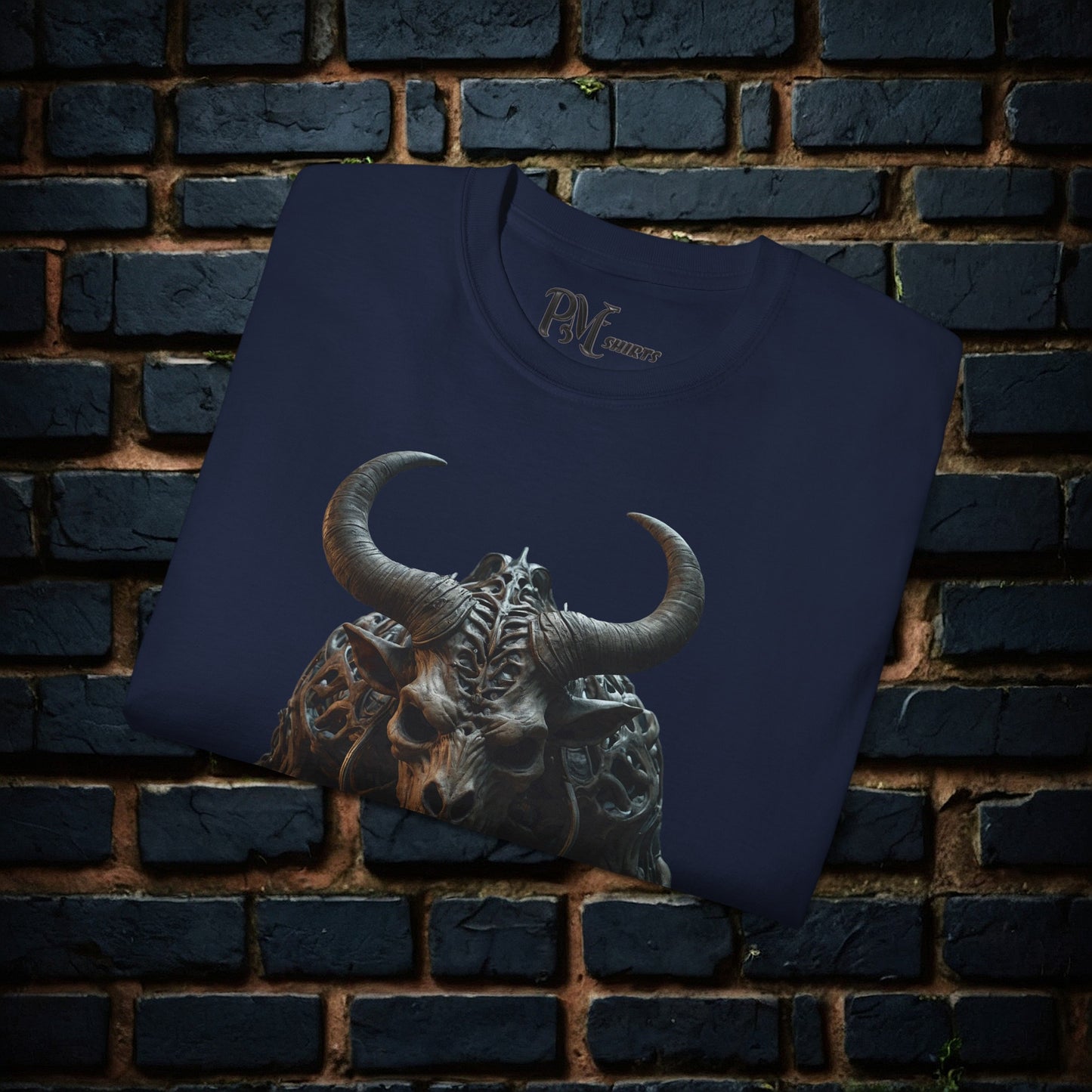 Bone Minotaur Stance Tee (Gildan 2000)