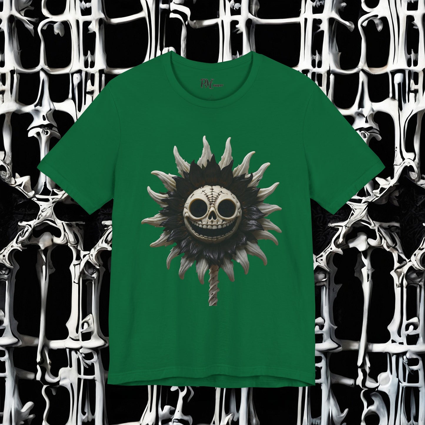Bone Sunflower Tee (Bella Canvas 3001)