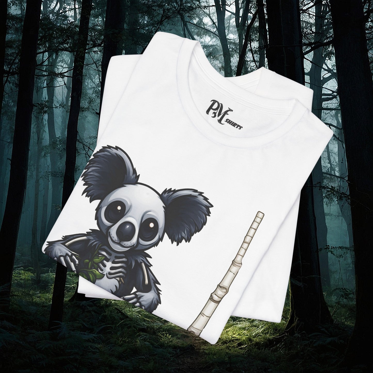Bone Koala Bear Tee (Bella Canvas 3001)