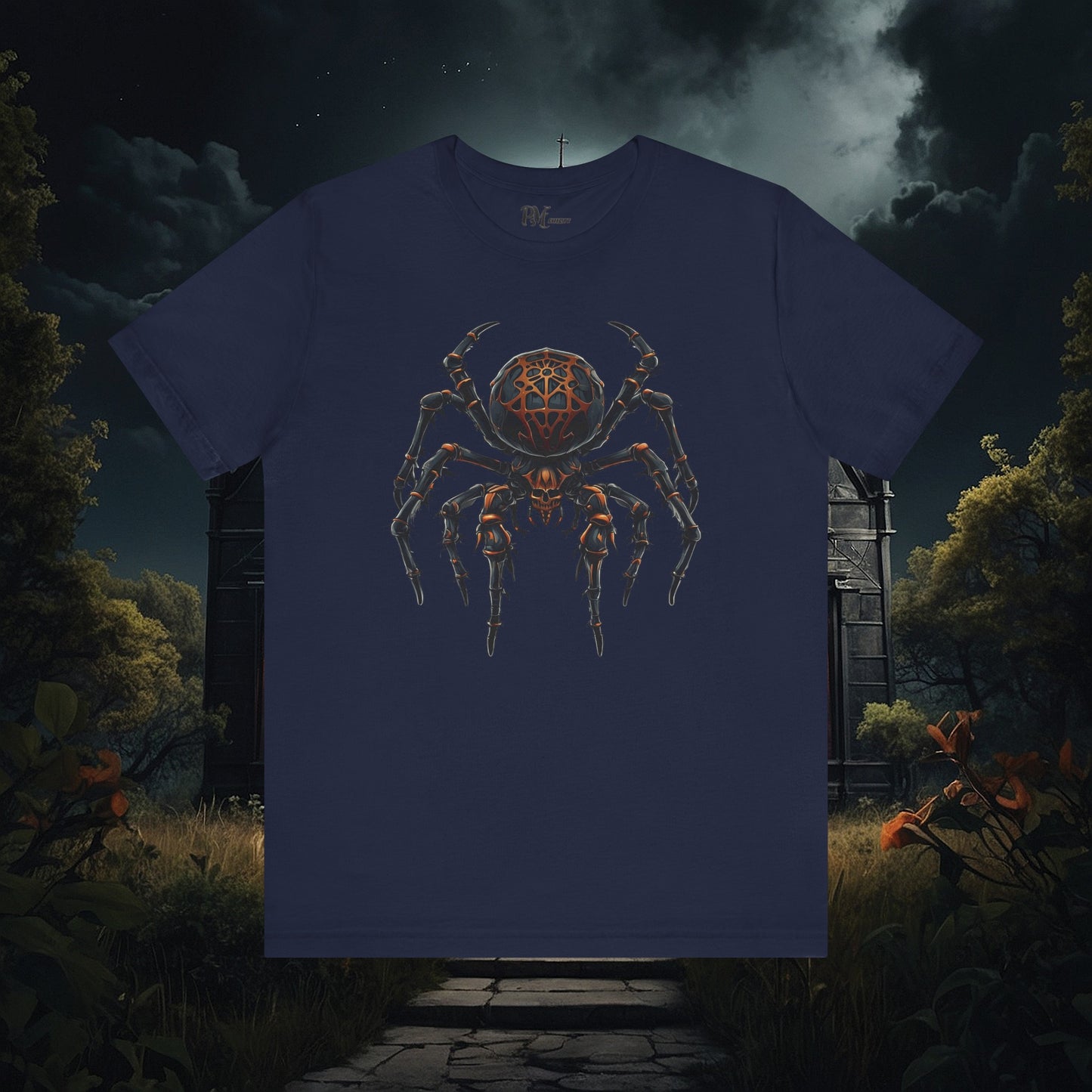 Skull Spider Tee (Bella Canvas 3001)