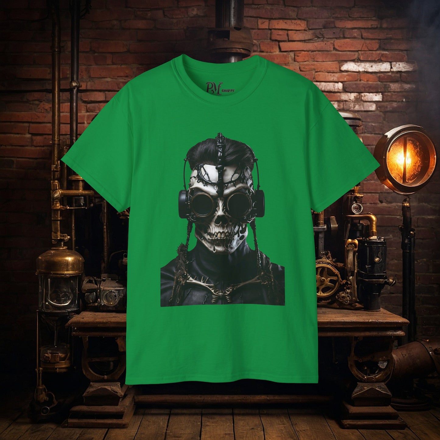 Steam Punk Skull Tee (Gildan 2000)