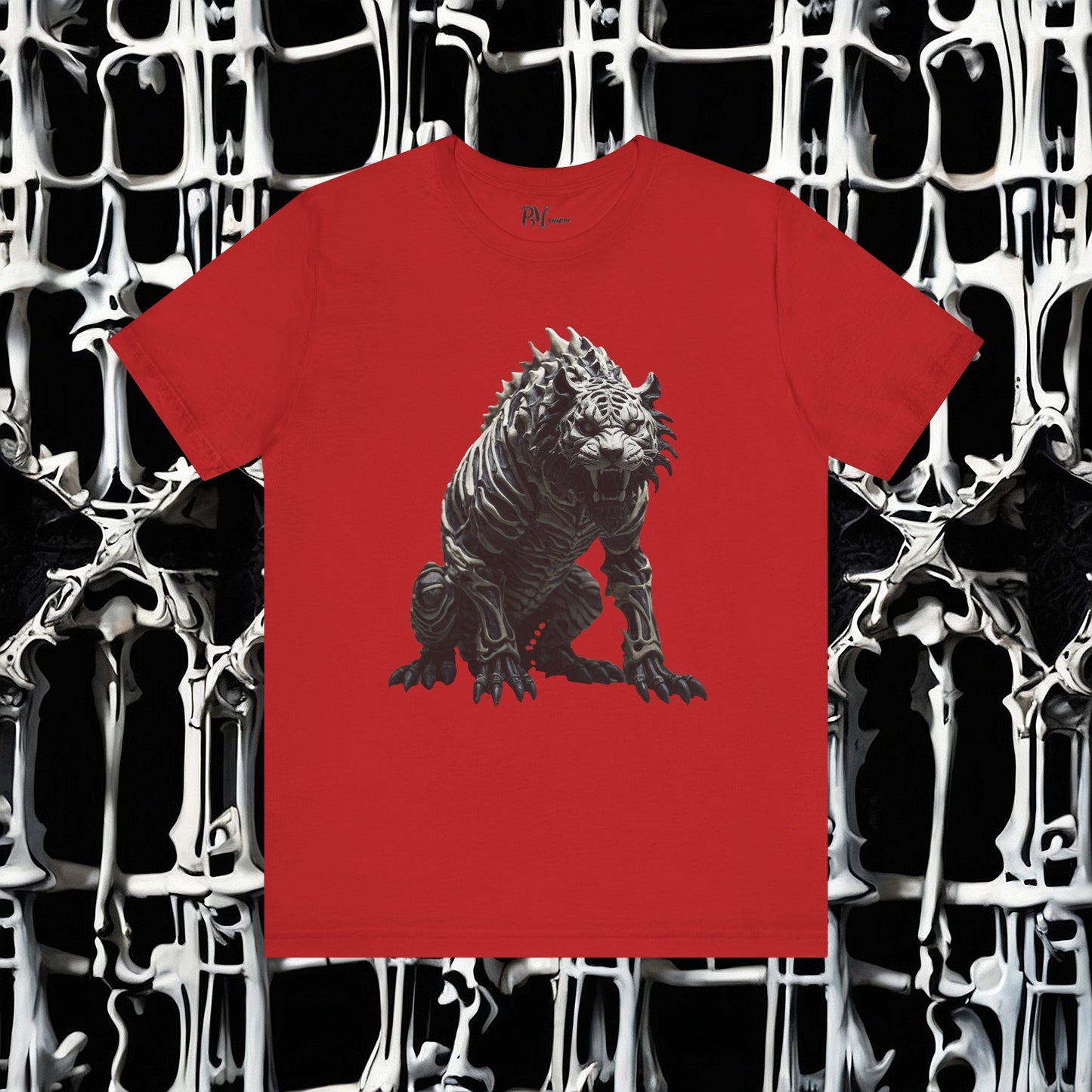 Bone Tiger Tee (Bella Canvas 3001)