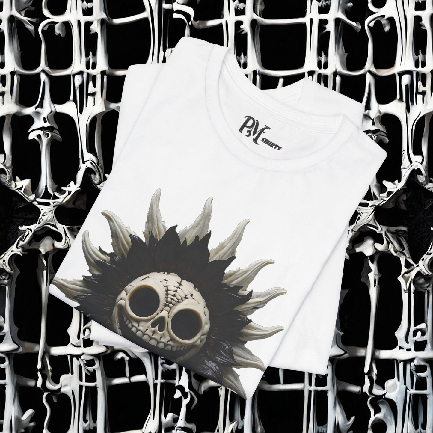 Bone Sunflower Tee (Bella Canvas 3001)