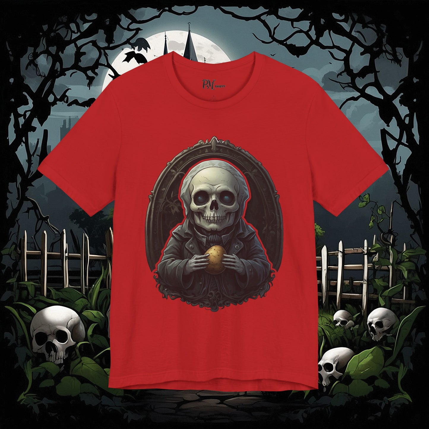 Death's Potato Tee (Bella Canvas 3001)
