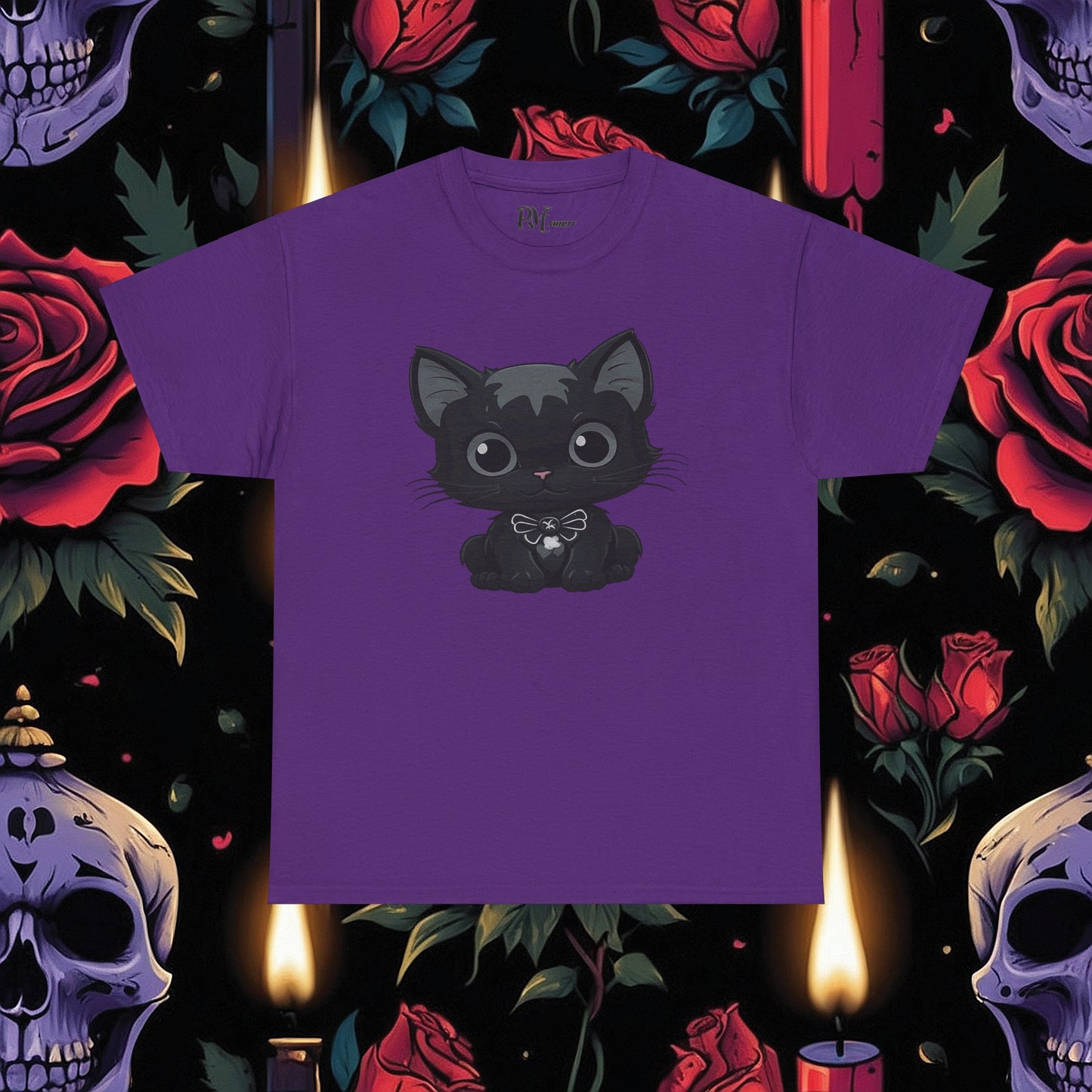 Darkly Adorable Cat Tee