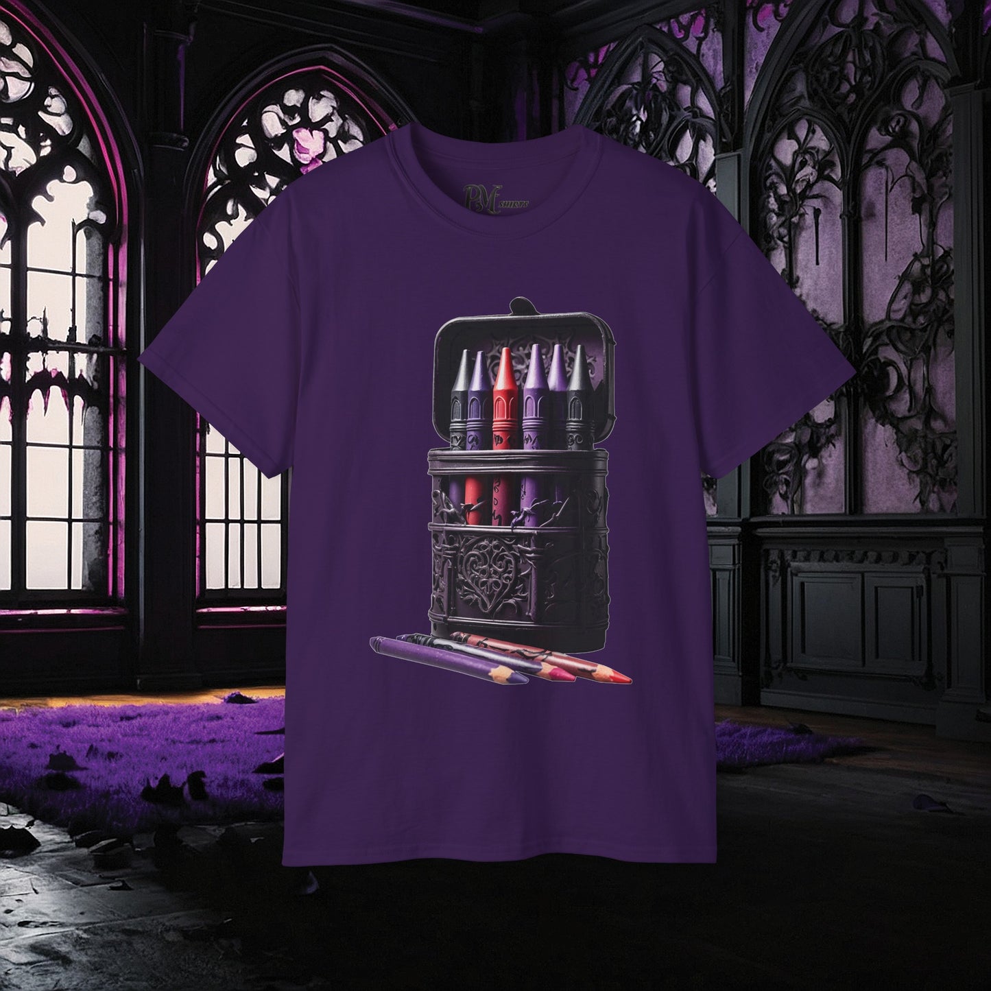Goth Coloring Tee (Gildan 2000)