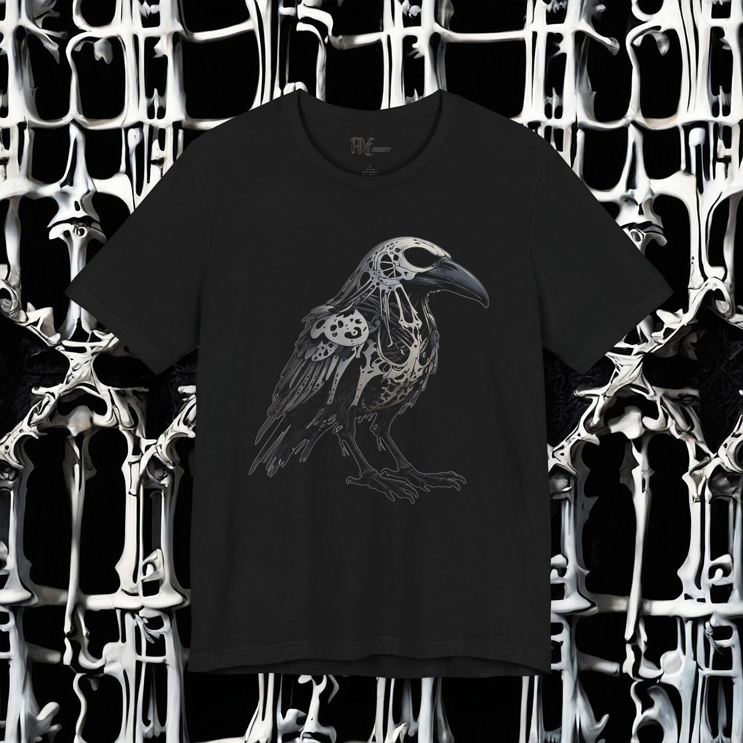 Bone Crow Tee (Bella Canvas 3001)