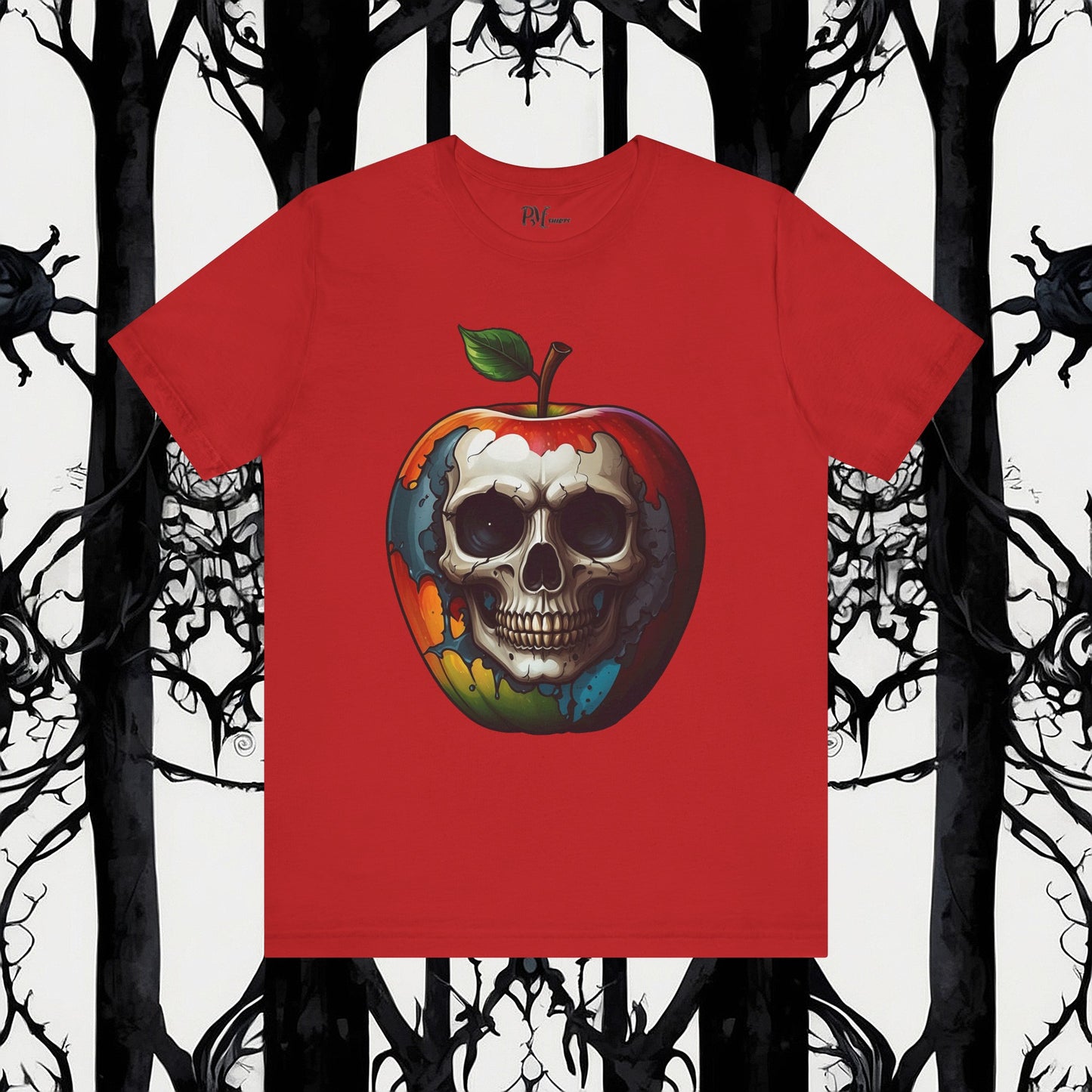 Skull Apple Tee (Bella Canvas 3001)