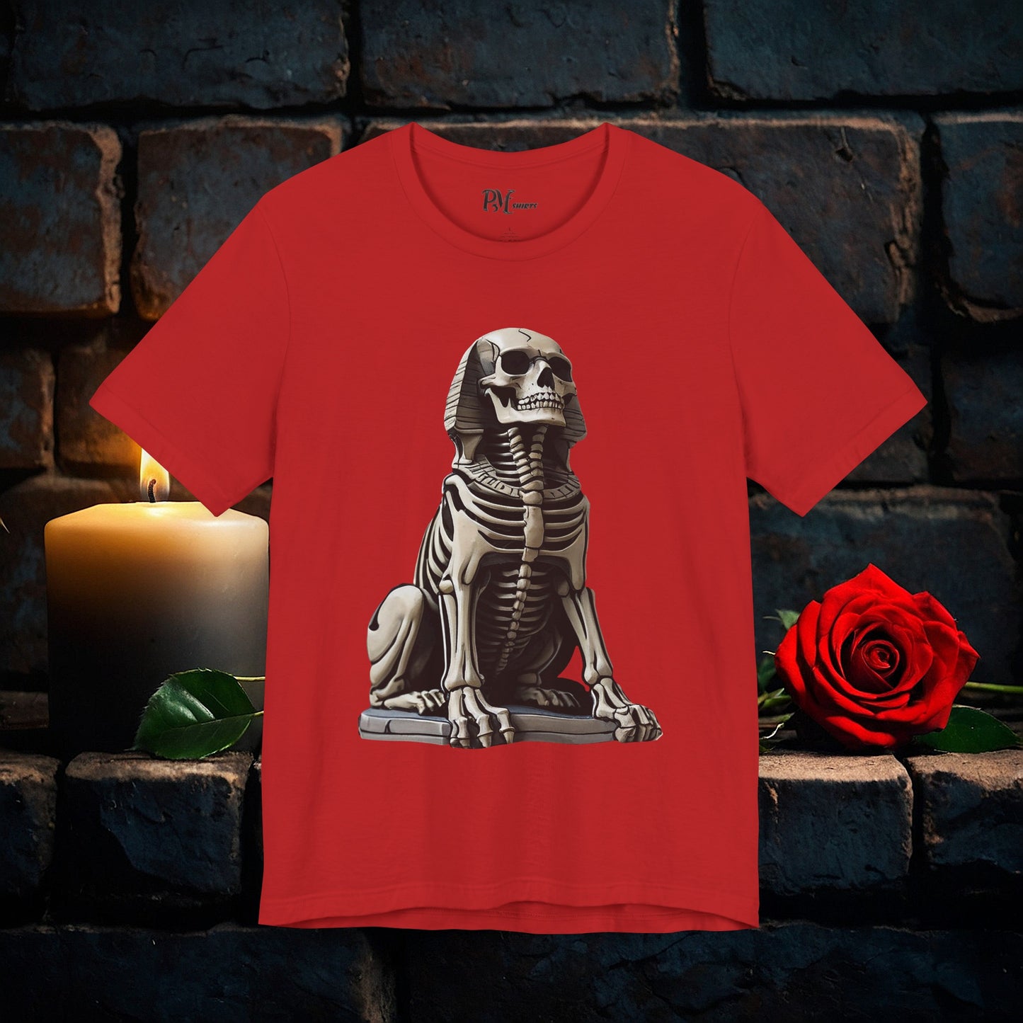 Bone Sphinx Tee (Bella Canvas 3001)
