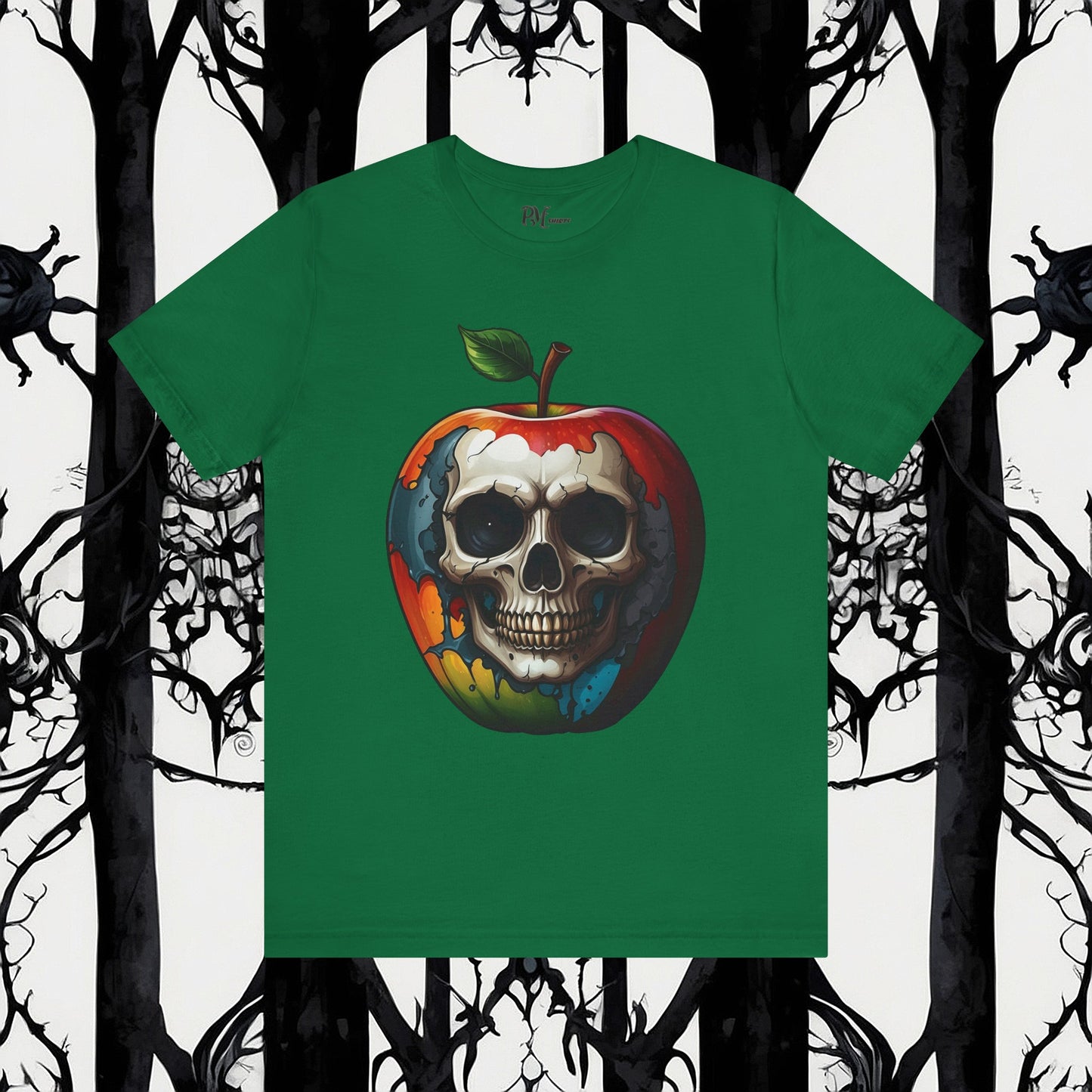 Skull Apple Tee (Bella Canvas 3001)