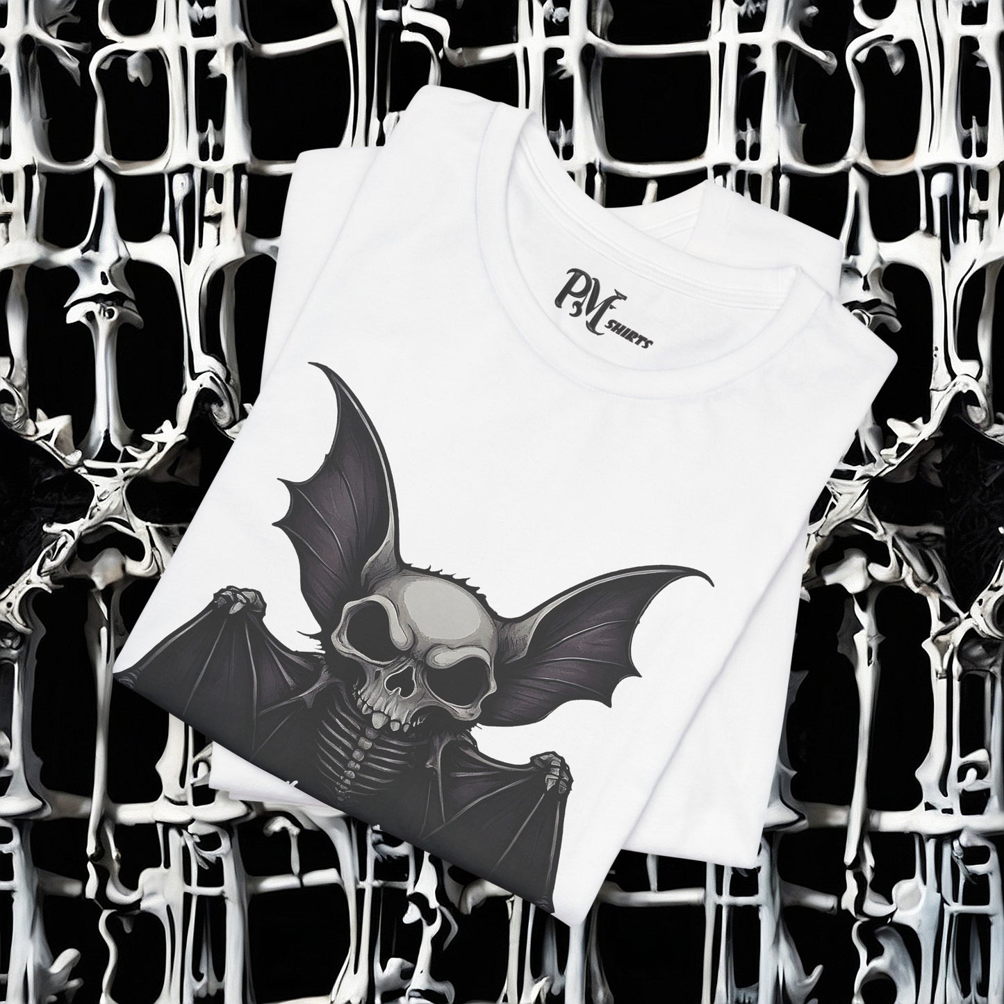 Bat Skeleton Tee (Bella Canvas 3001)