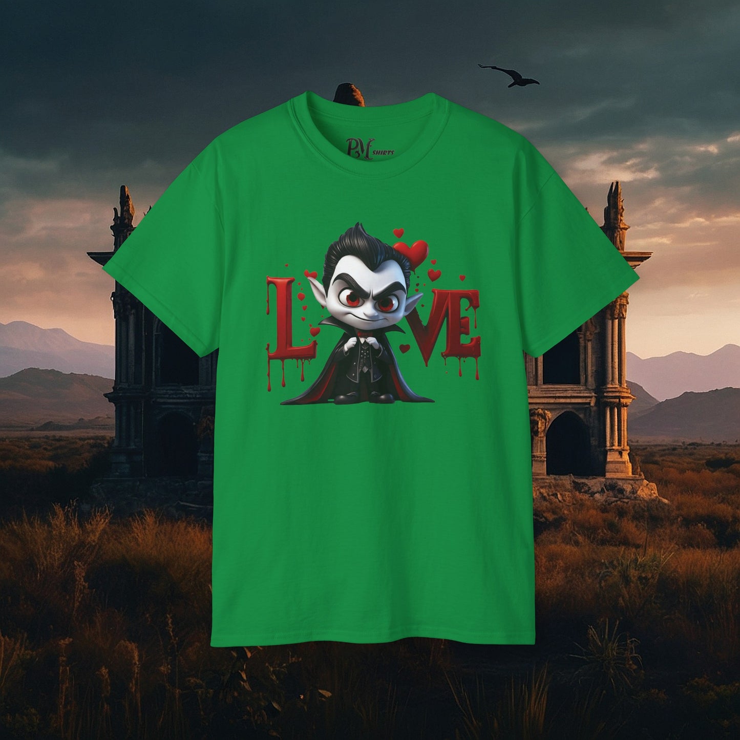 Vampire Bleeding Love Tee (Gildan 2000)