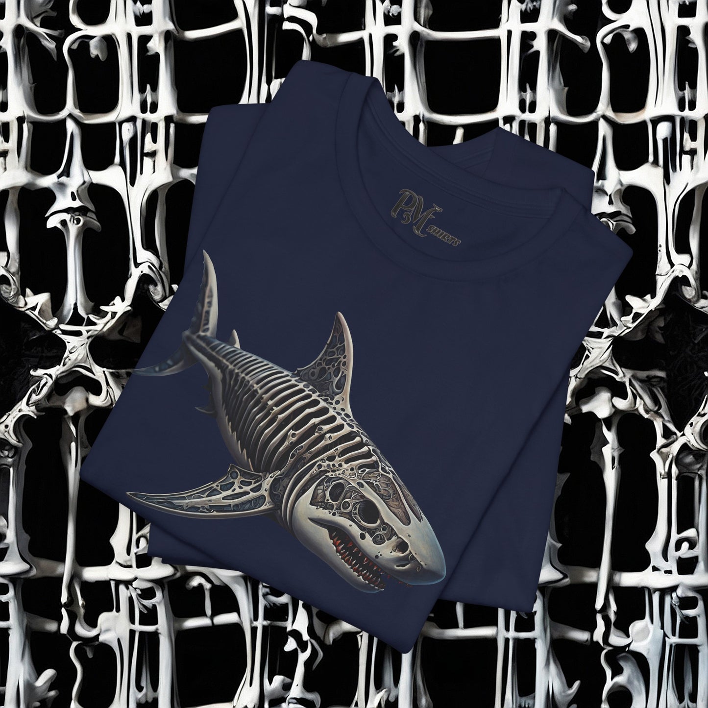 Bone Shark Tee (Bella Canvas 3001)