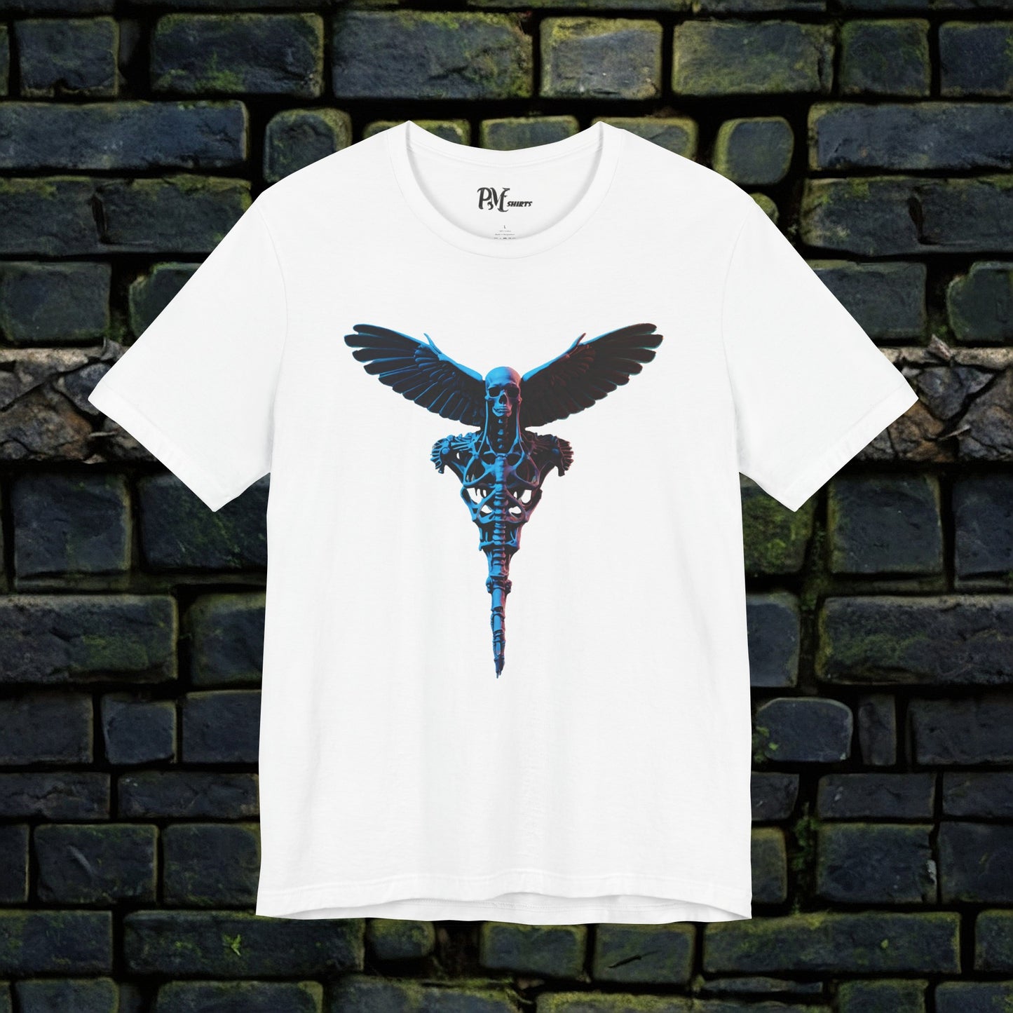 Bone Winged Torso Tee (Bella Canvas 3001)