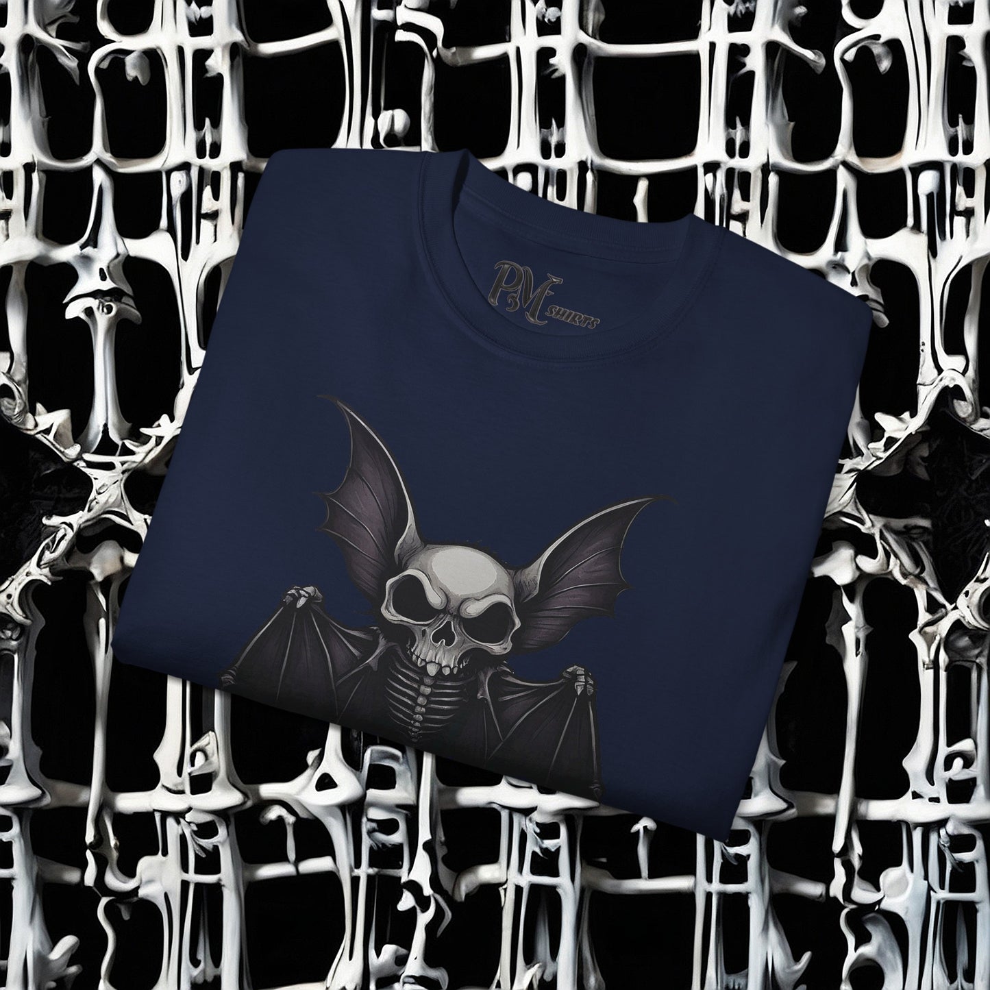 Bat Skeleton Tee (Gildan 2000)