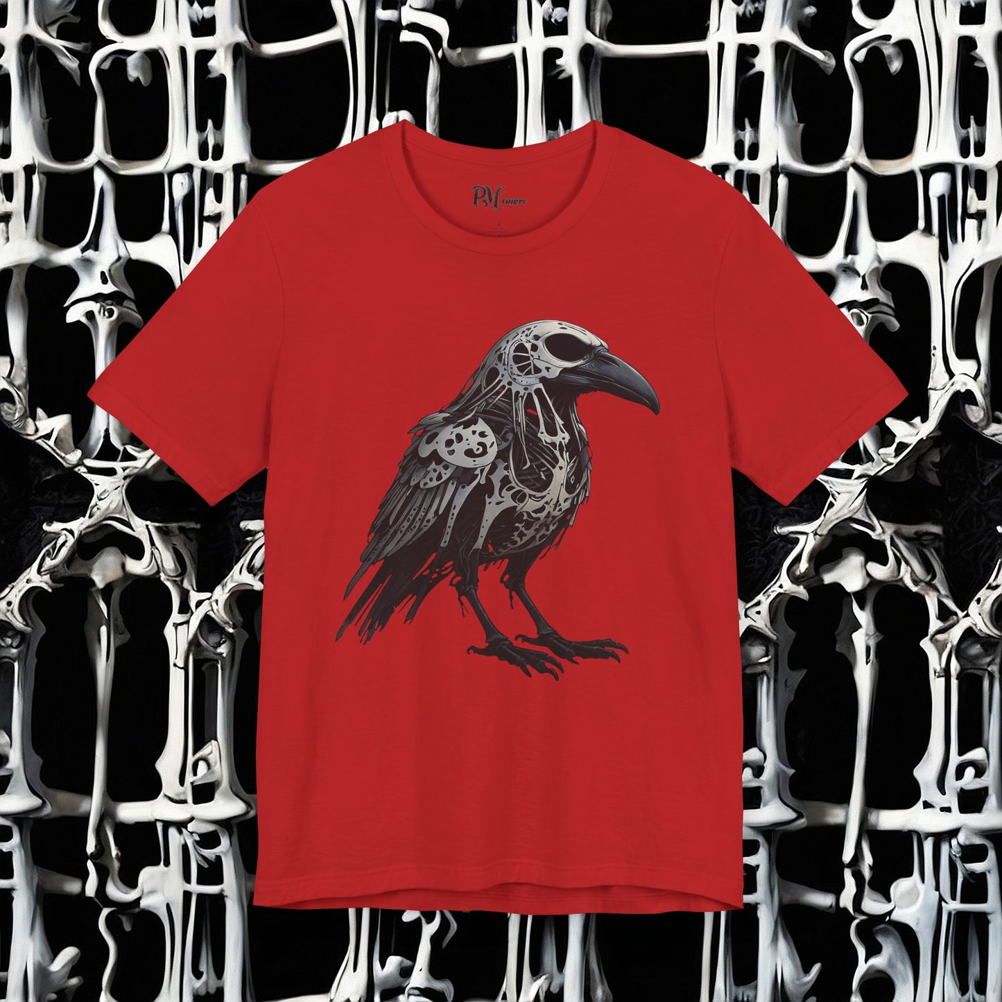 Bone Crow Tee (Bella Canvas 3001)