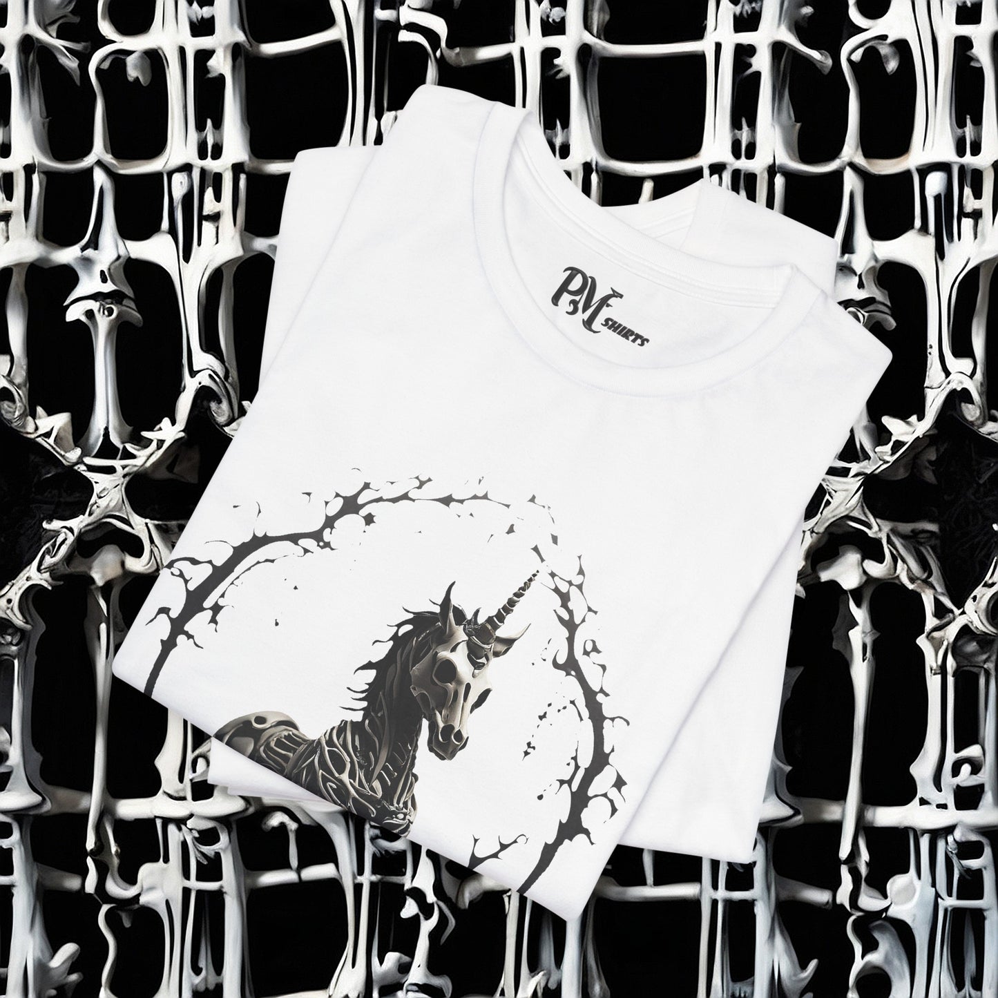 Bone Unicorn Tee (Bella Canvas 3001)