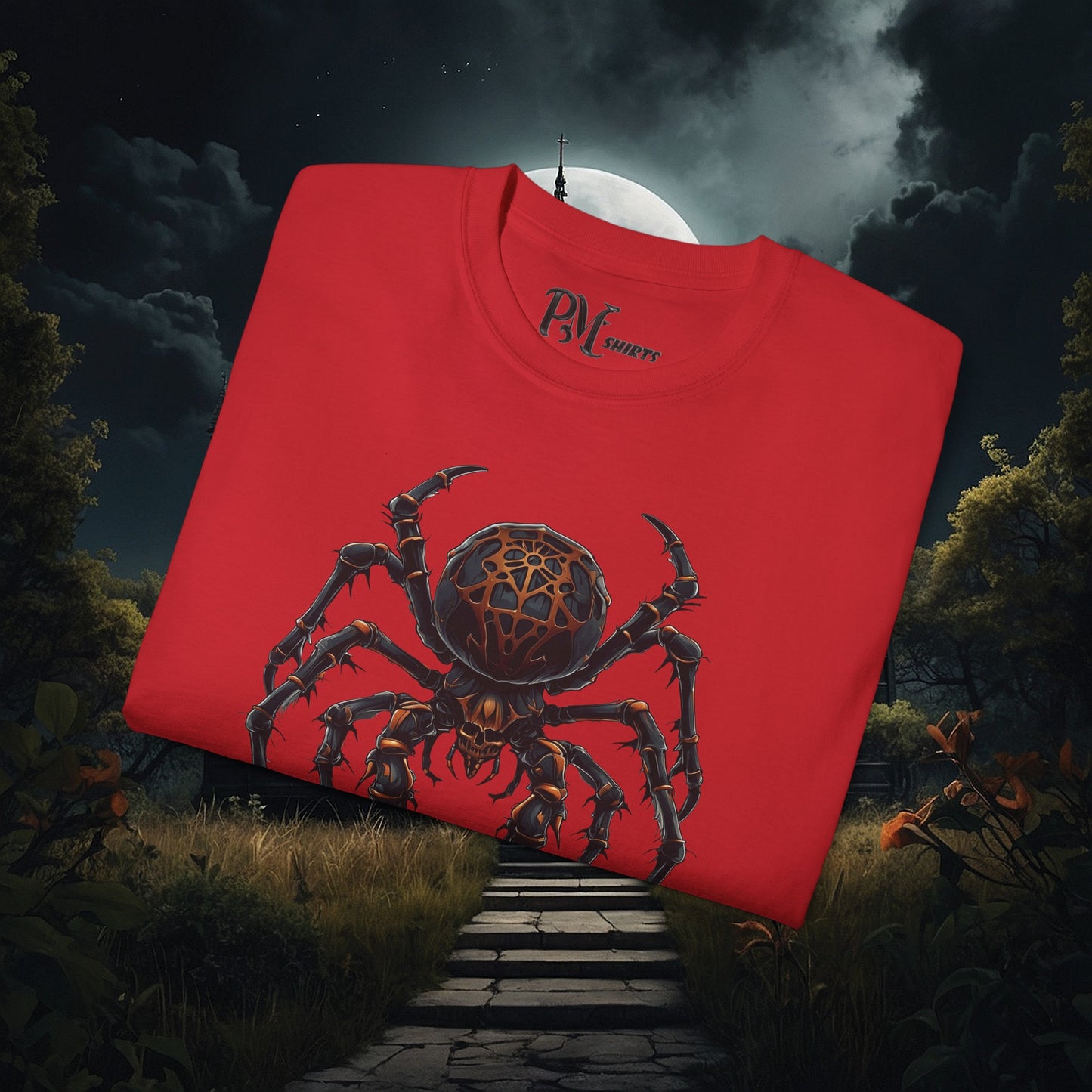 Skull Spider Tee (Gildan 2000)