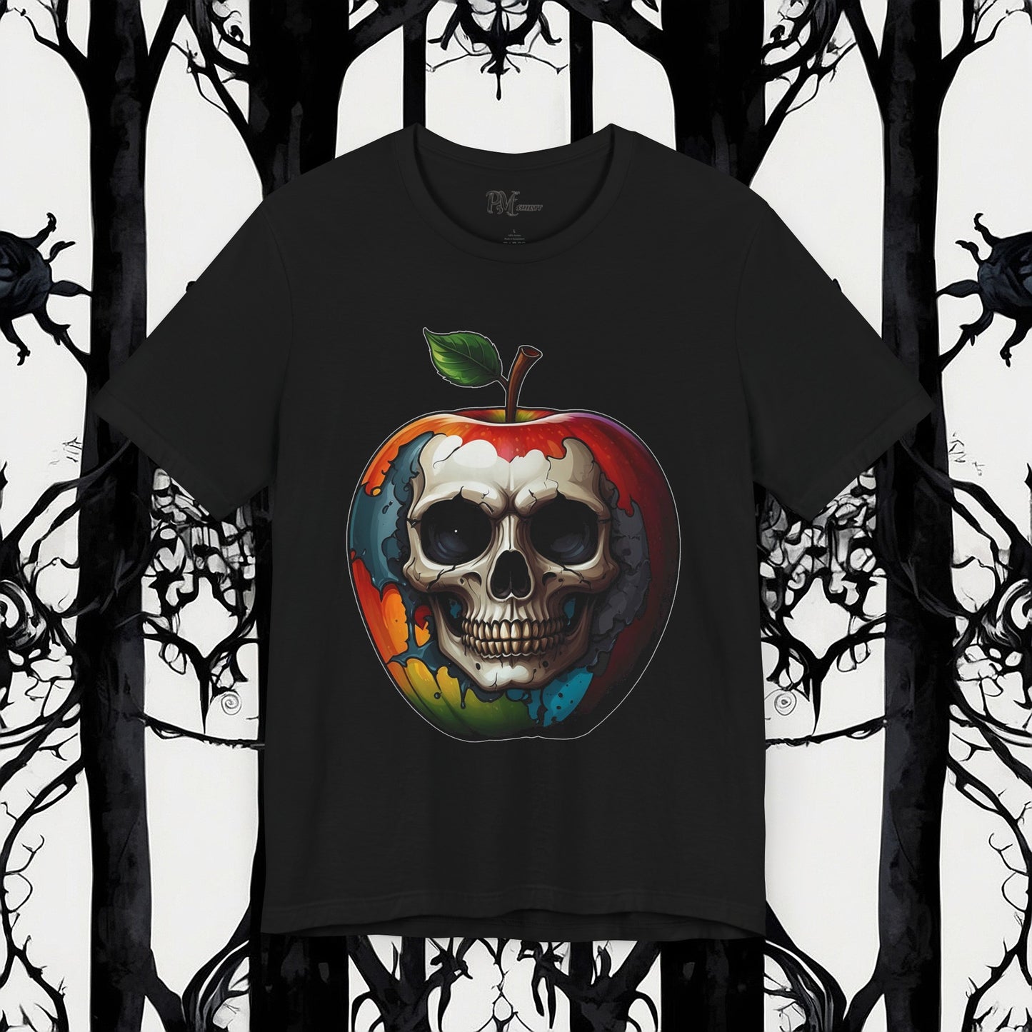 Skull Apple Tee (Bella Canvas 3001)