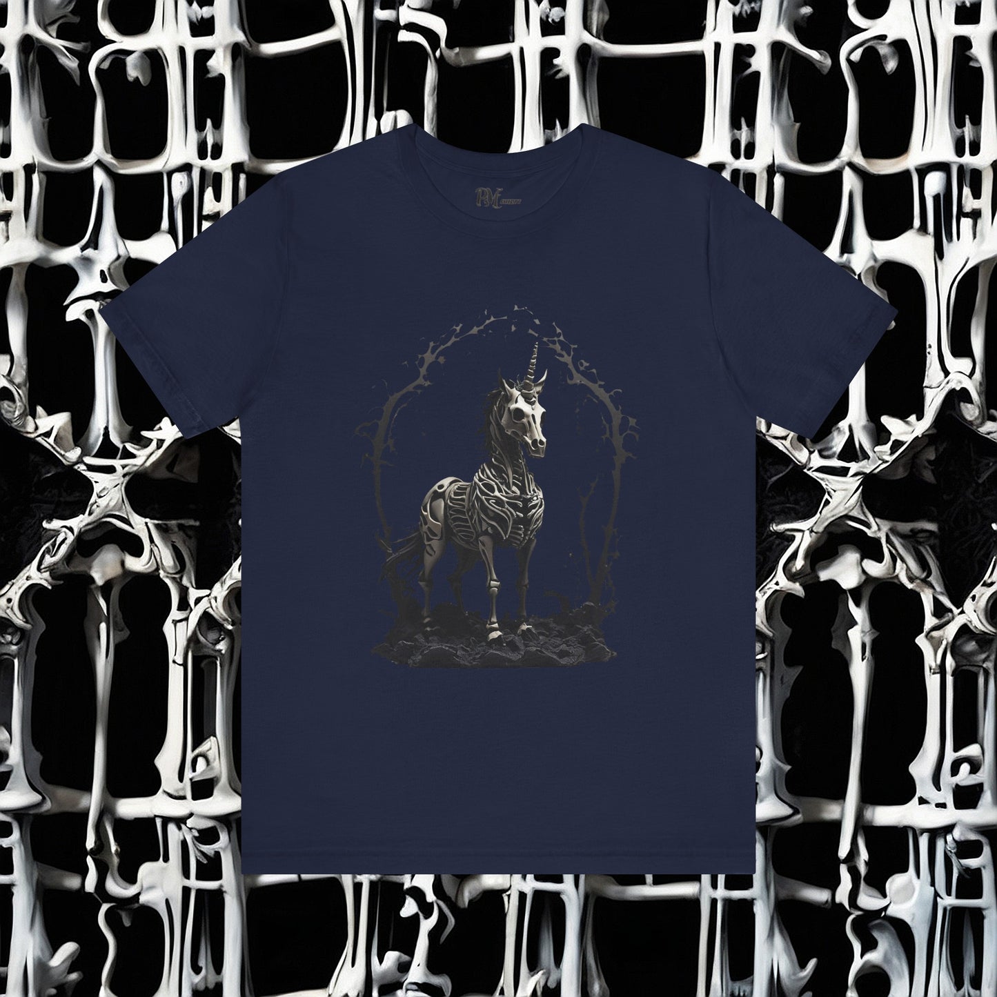 Bone Unicorn Tee (Bella Canvas 3001)