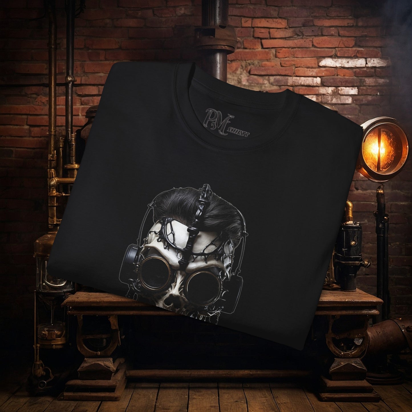 Steam Punk Skull Tee (Gildan 2000)