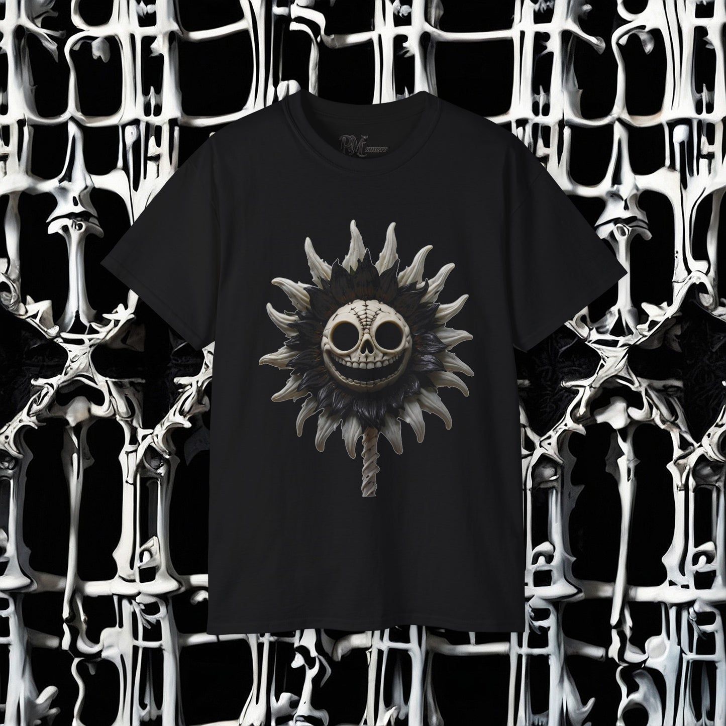 Bone Sunflower Tee (Gildan 2000)