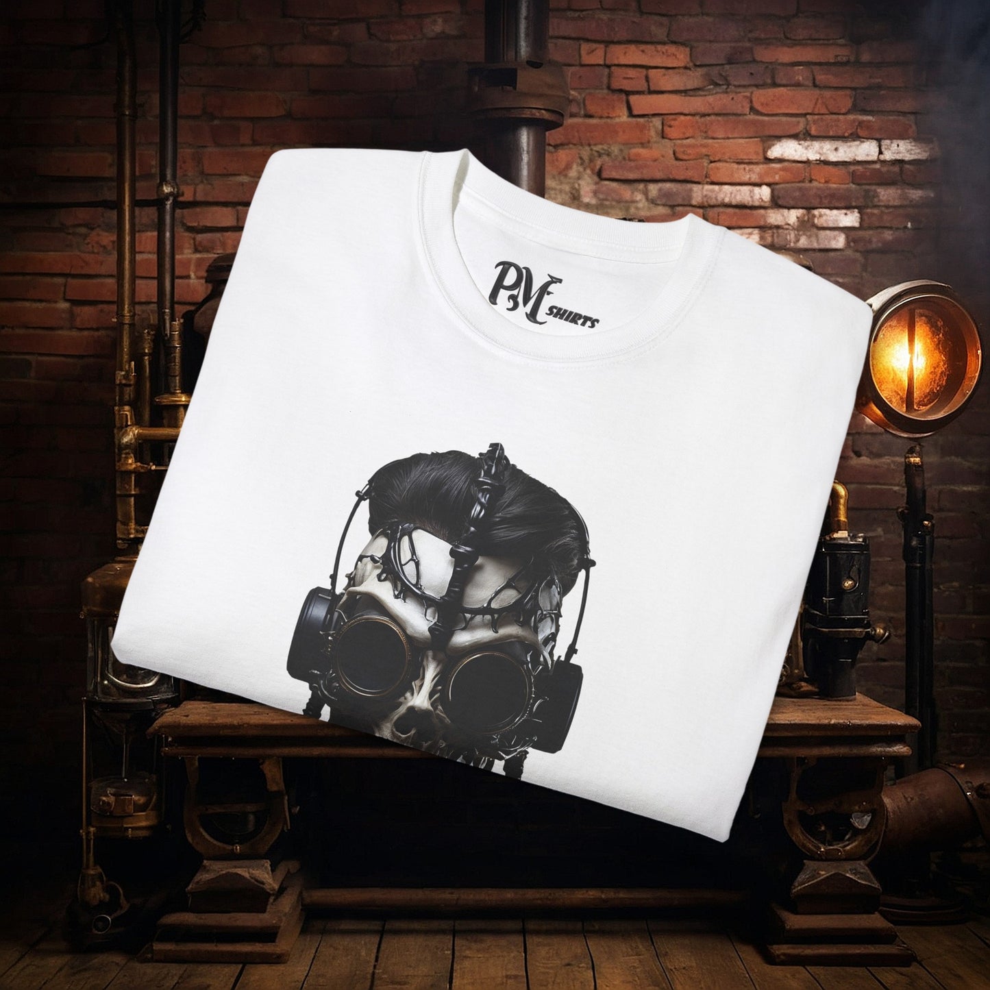 Steam Punk Skull Tee (Gildan 2000)